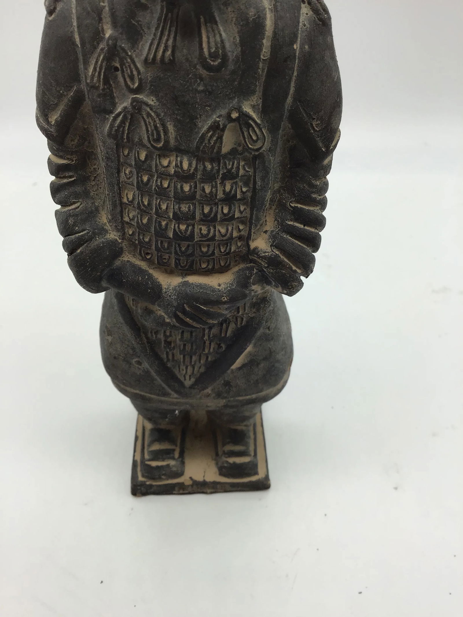 Chinese Mid 20th Century Chinese Terracotta Warrior General Figure (Xian) Statue MCM - 8