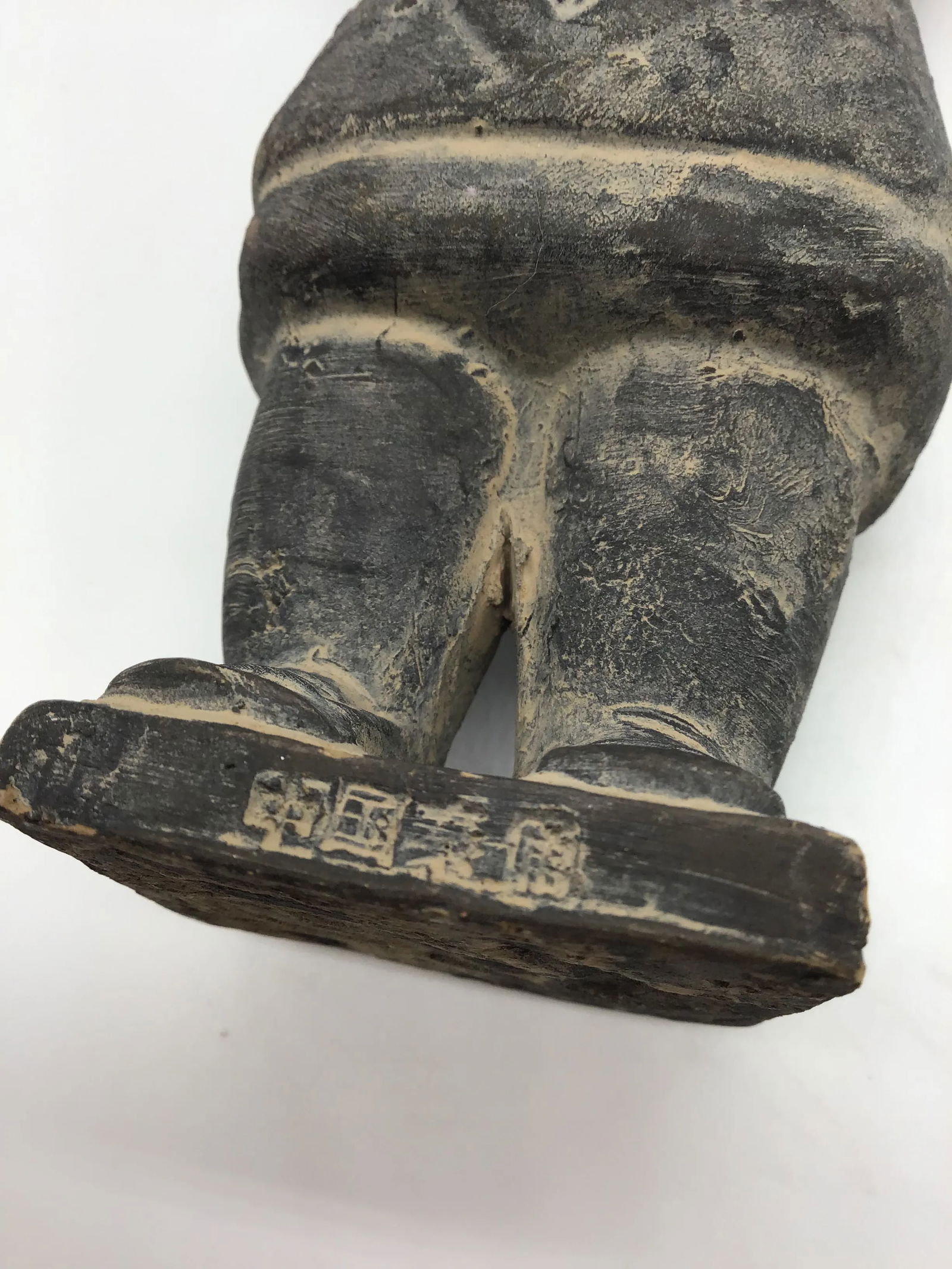 Chinese Mid 20th Century Chinese Terracotta Warrior General Figure (Xian) Statue MCM - 9