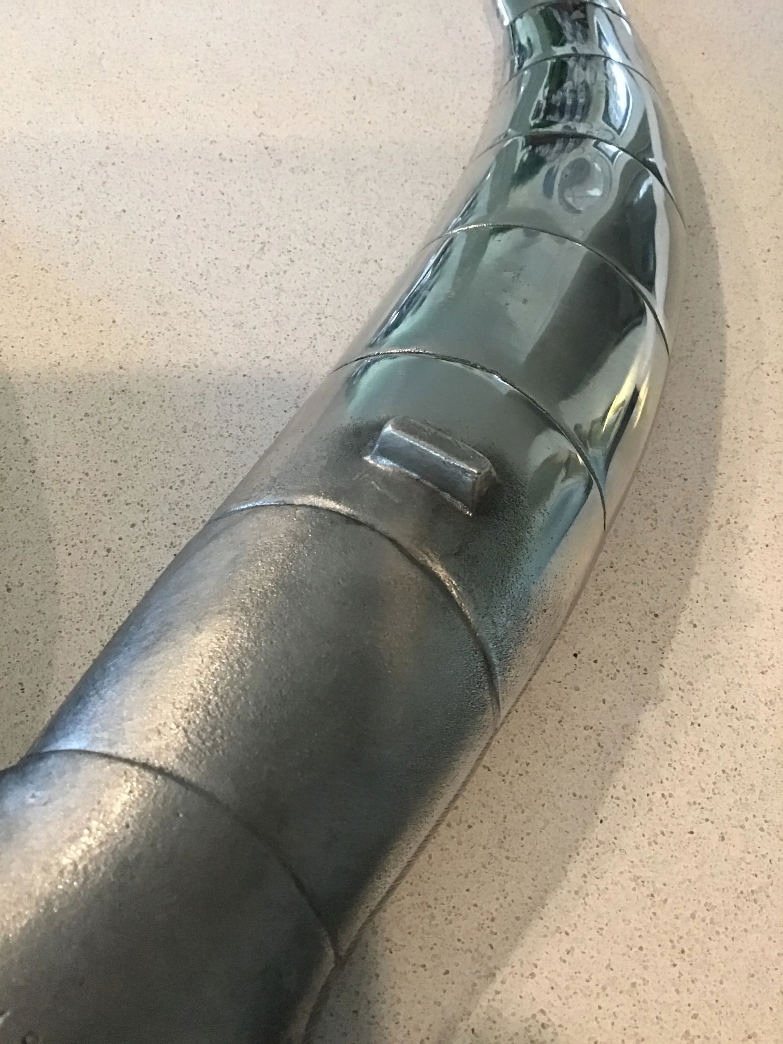 Dragonfly Serving Piece 1980s Mariposa Aluminum Dragonfly Serving Platter, Made in Mexico - 6