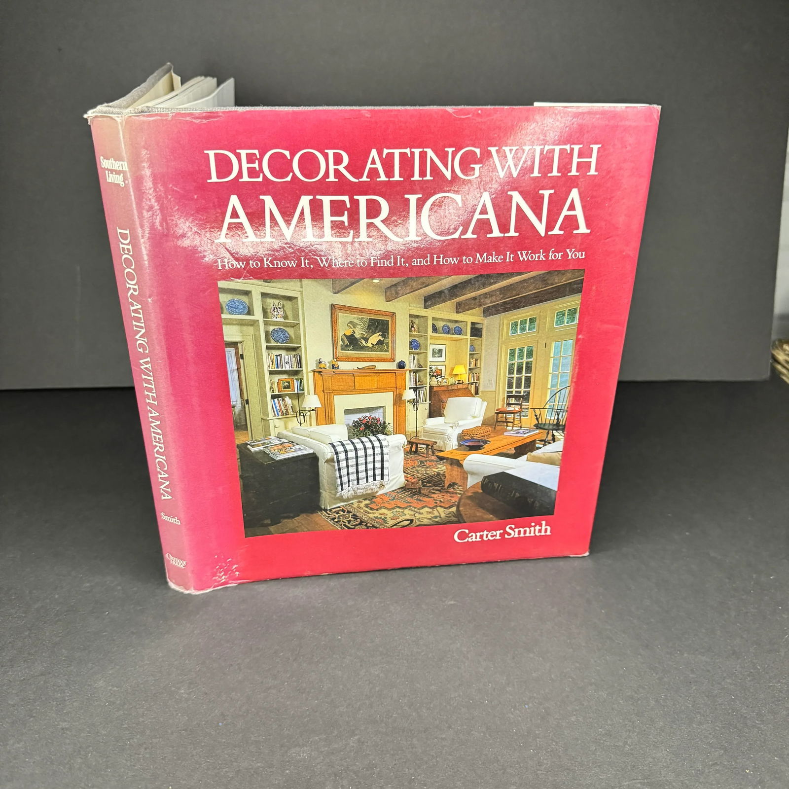 1980's "Decorating With Americana" Hardback Book - 2