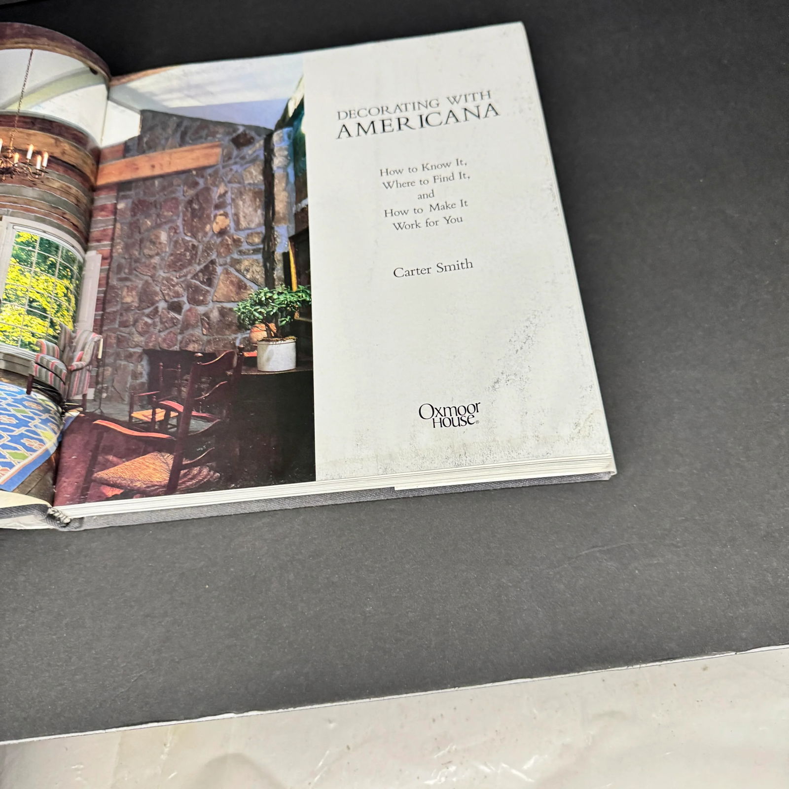 1980's "Decorating With Americana" Hardback Book - 7