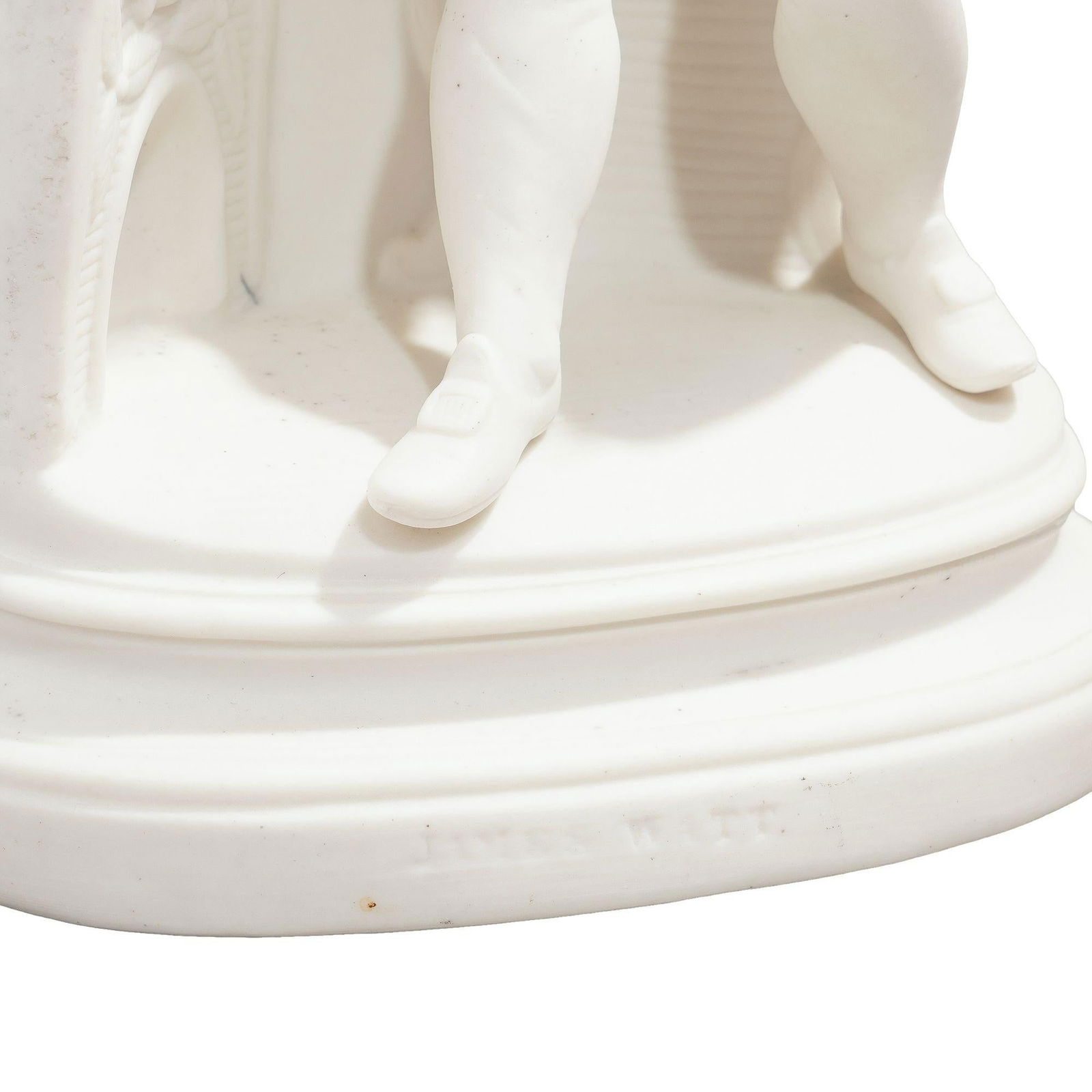 Parian Figurine of James Watt by Copeland & Garrett, C. 1840 - 11