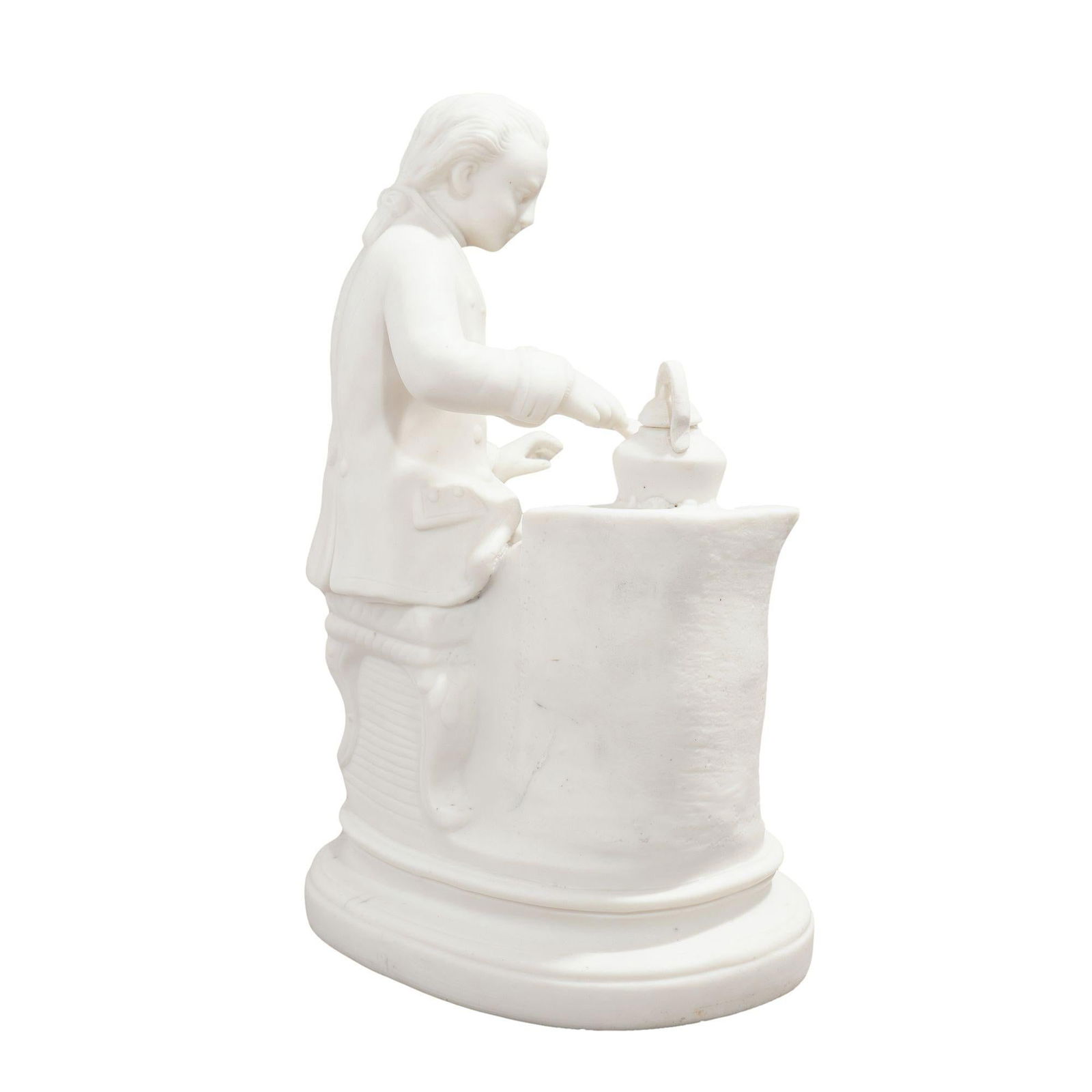 Parian Figurine of James Watt by Copeland & Garrett, C. 1840 - 7