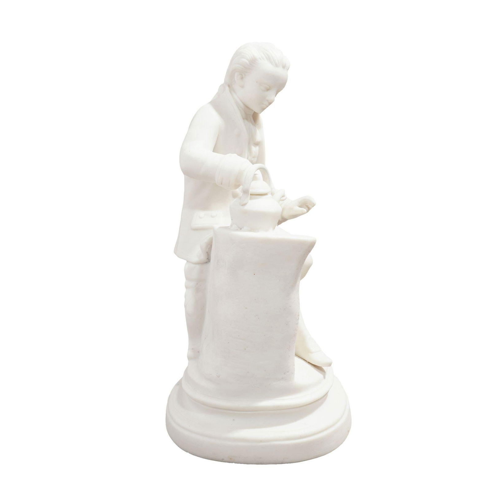 Parian Figurine of James Watt by Copeland & Garrett, C. 1840 - 8