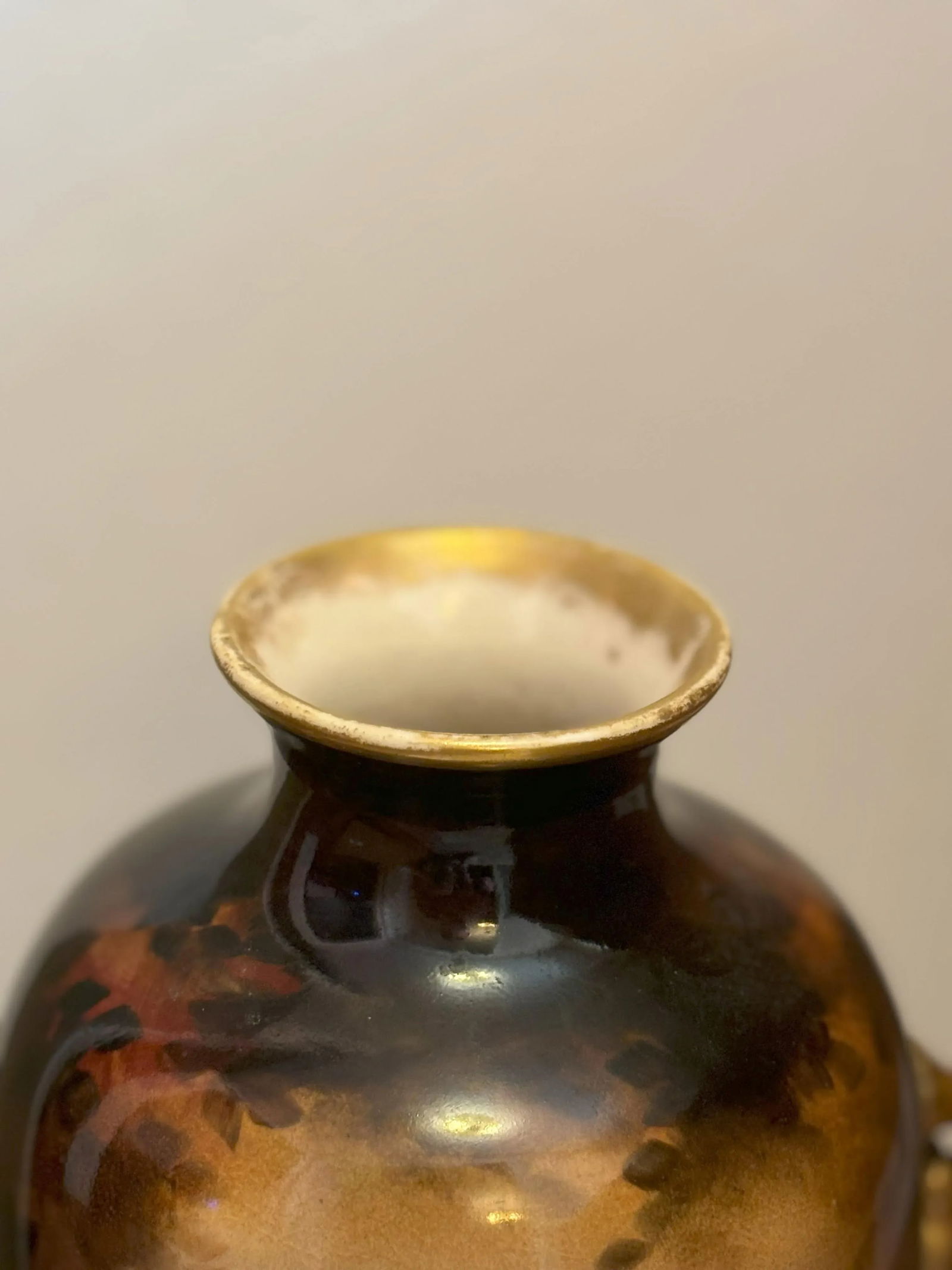 Late 19th Century Royal Bonn German Porcelain Portrait Vase - 6