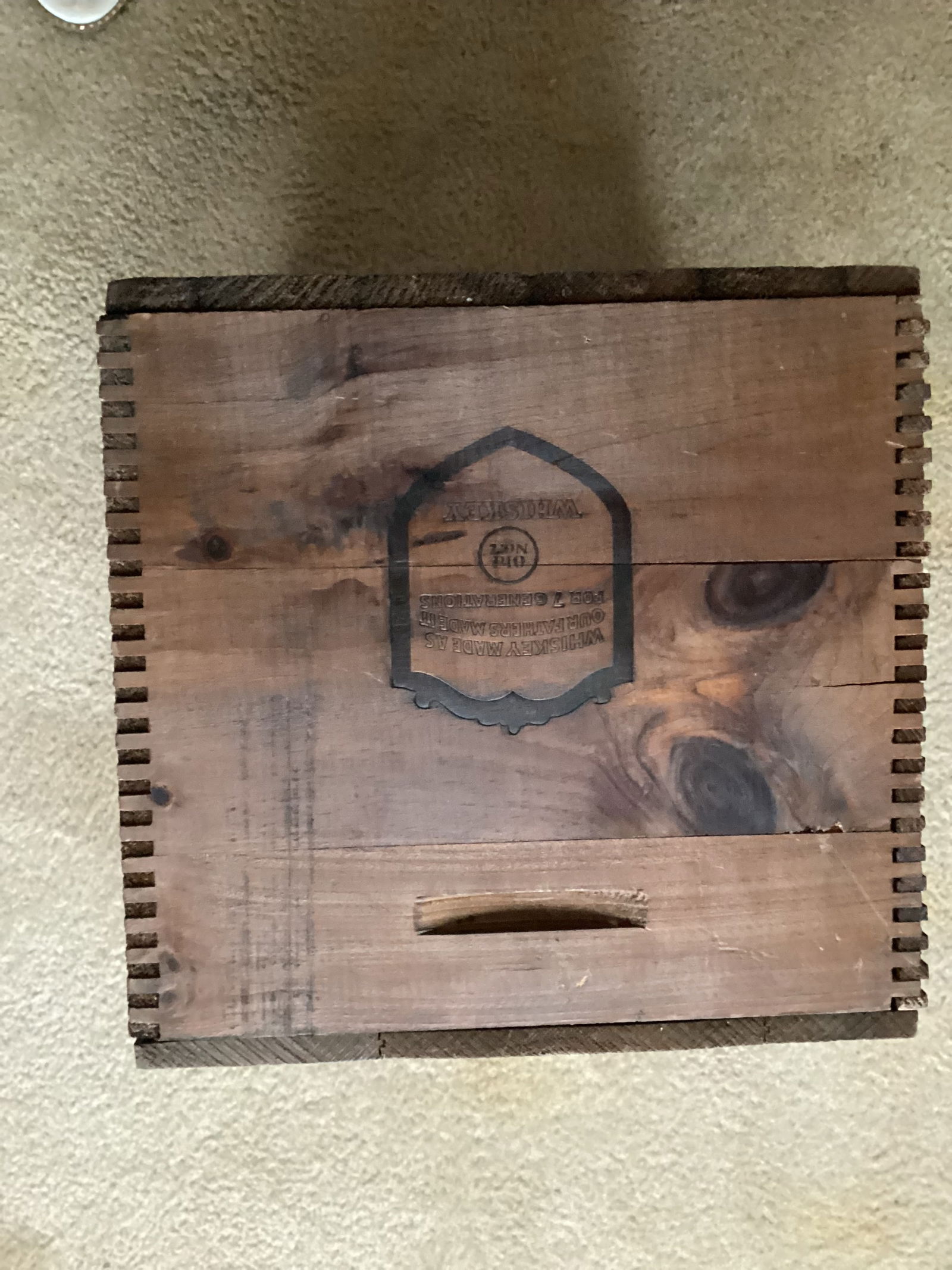 1960s Jack Daniel's Vintage Wooden Box Whiskey Crate - 6