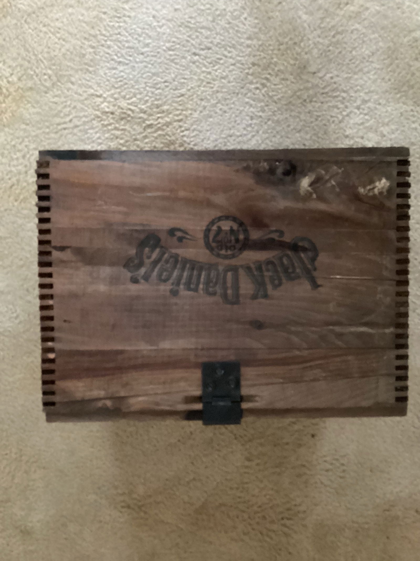 1960s Jack Daniel's Vintage Wooden Box Whiskey Crate - 9