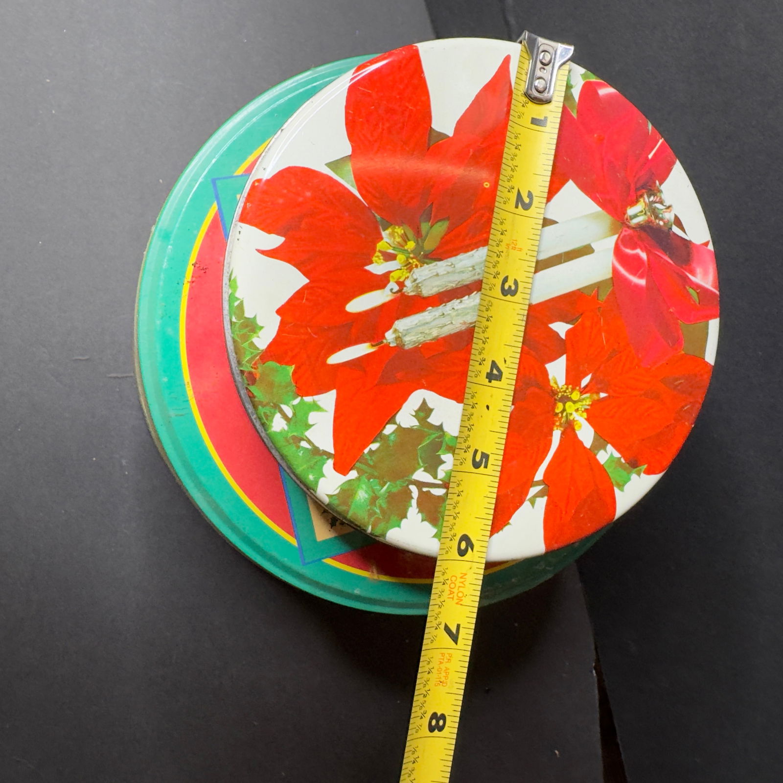 1990s Mismatched Christmas Tins- Set of 3 - 10