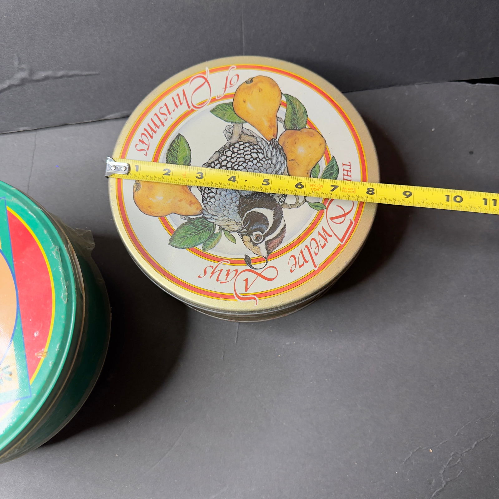 1990s Mismatched Christmas Tins- Set of 3 - 9