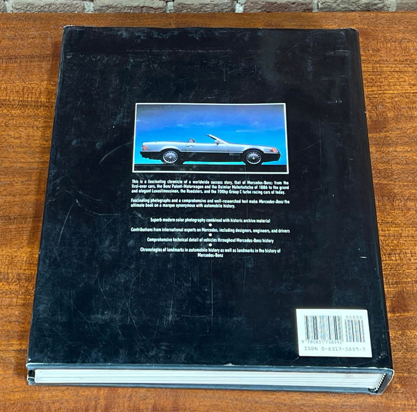 Vintage Mercedes Benz Portrait of a Legend Coffee Table Book - 7