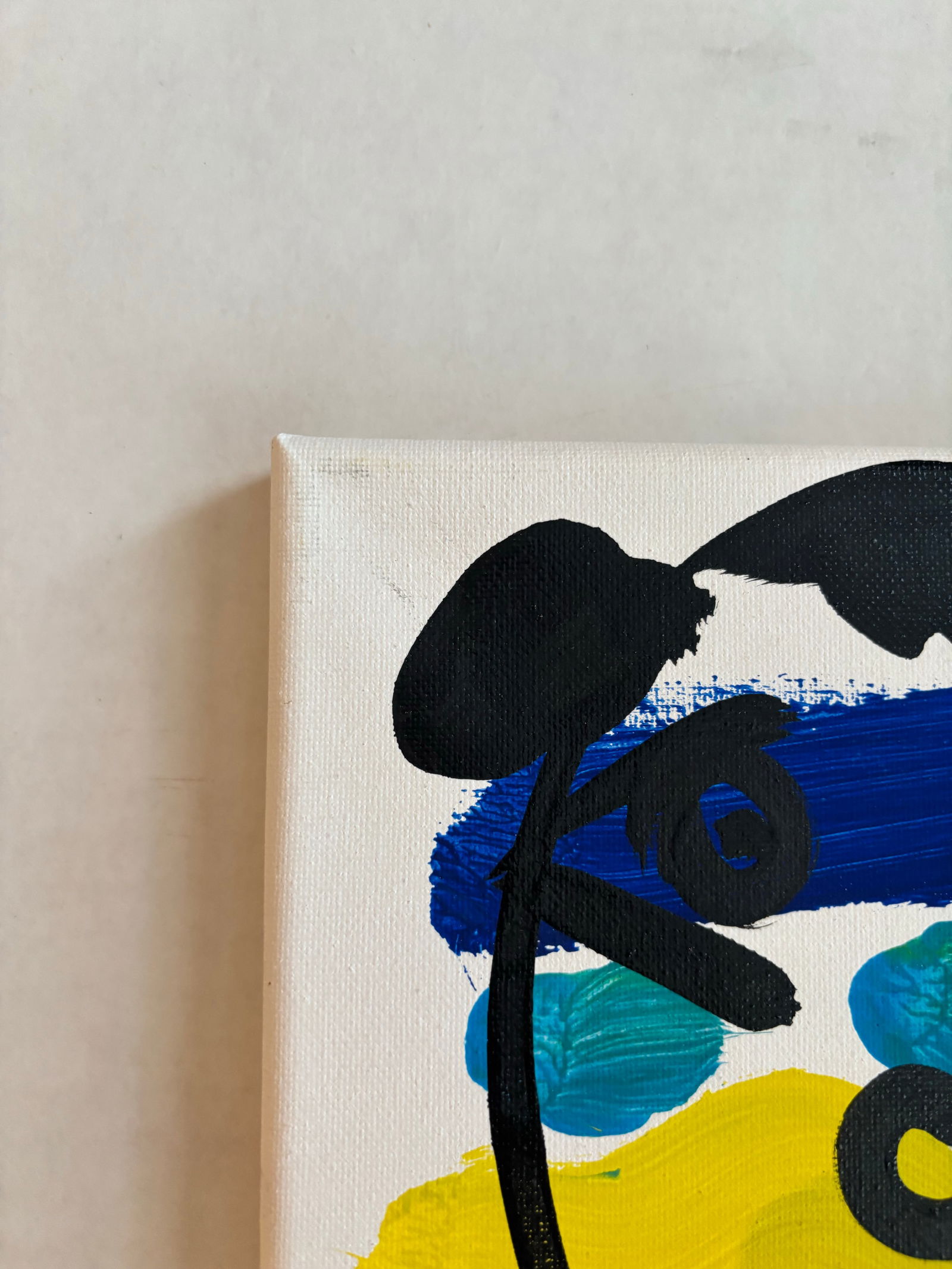 Peter Keil Abstract Portrait Painting on Canvas - 4