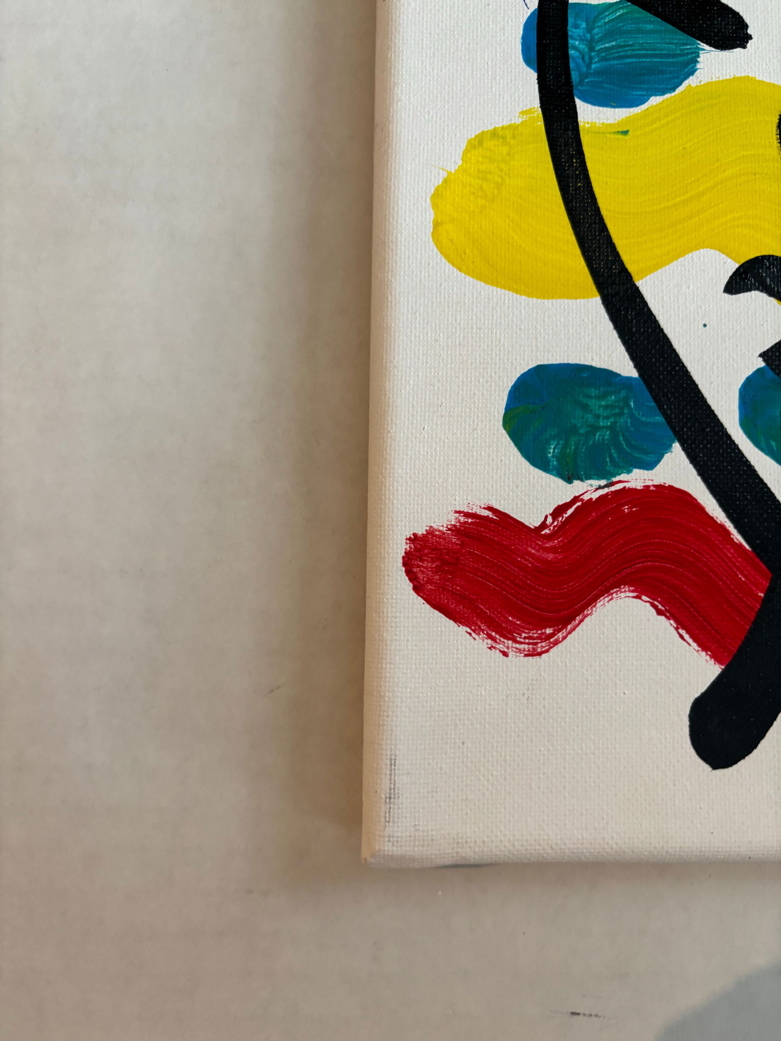 Peter Keil Abstract Portrait Painting on Canvas - 5