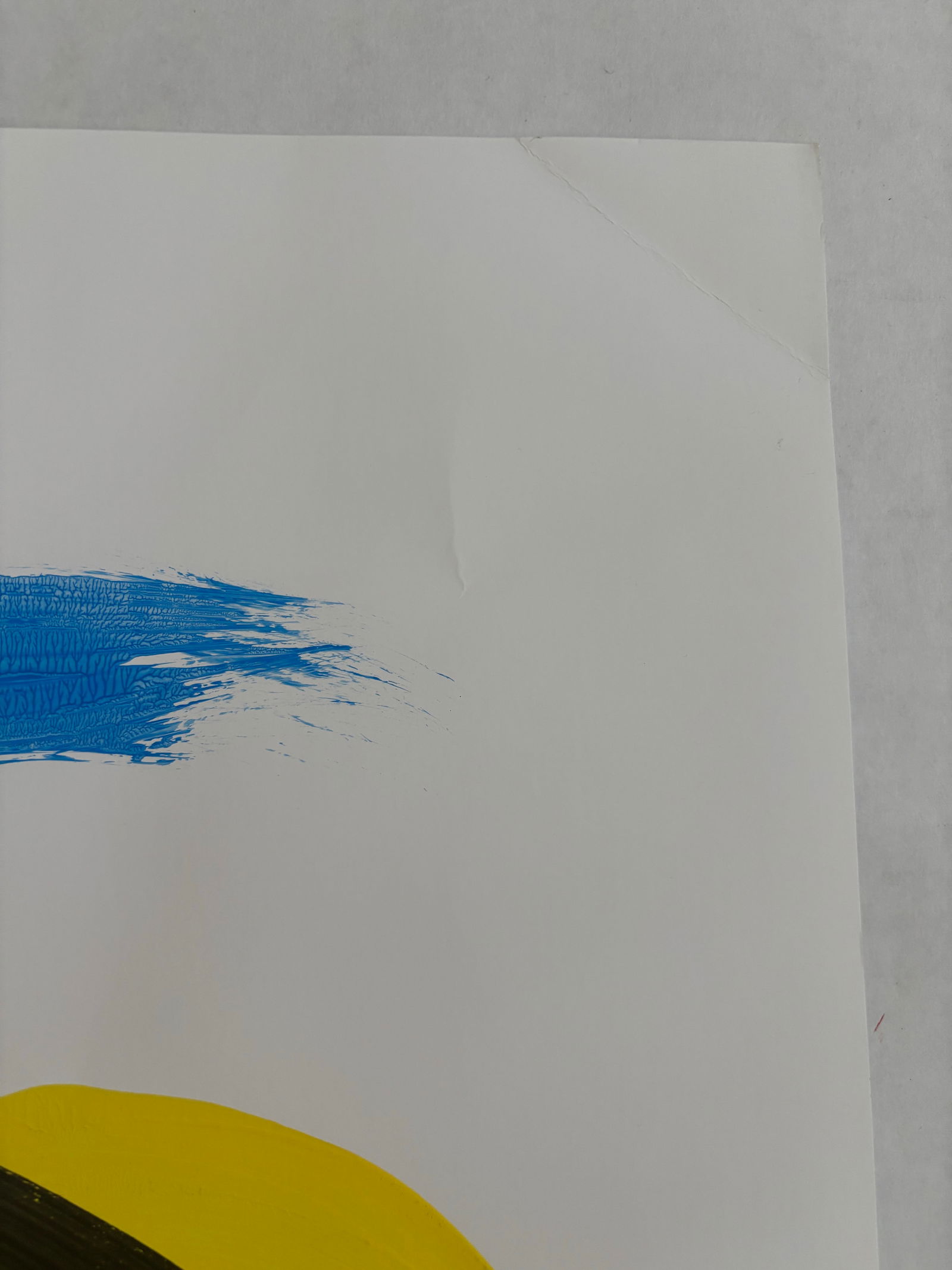 Late 20th Century Original Peter Keil Abstract Portrait Acrylic Painting - 4