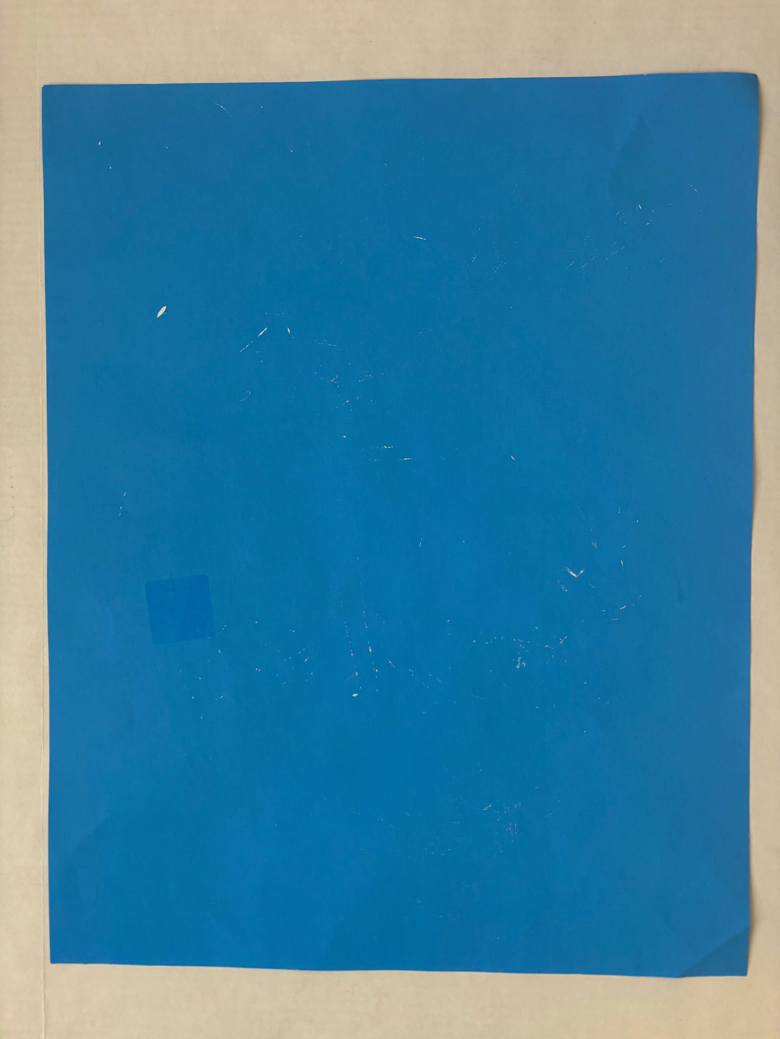 Late 20th Century Original Peter Keil Abstract Portrait Acrylic Painting - 4