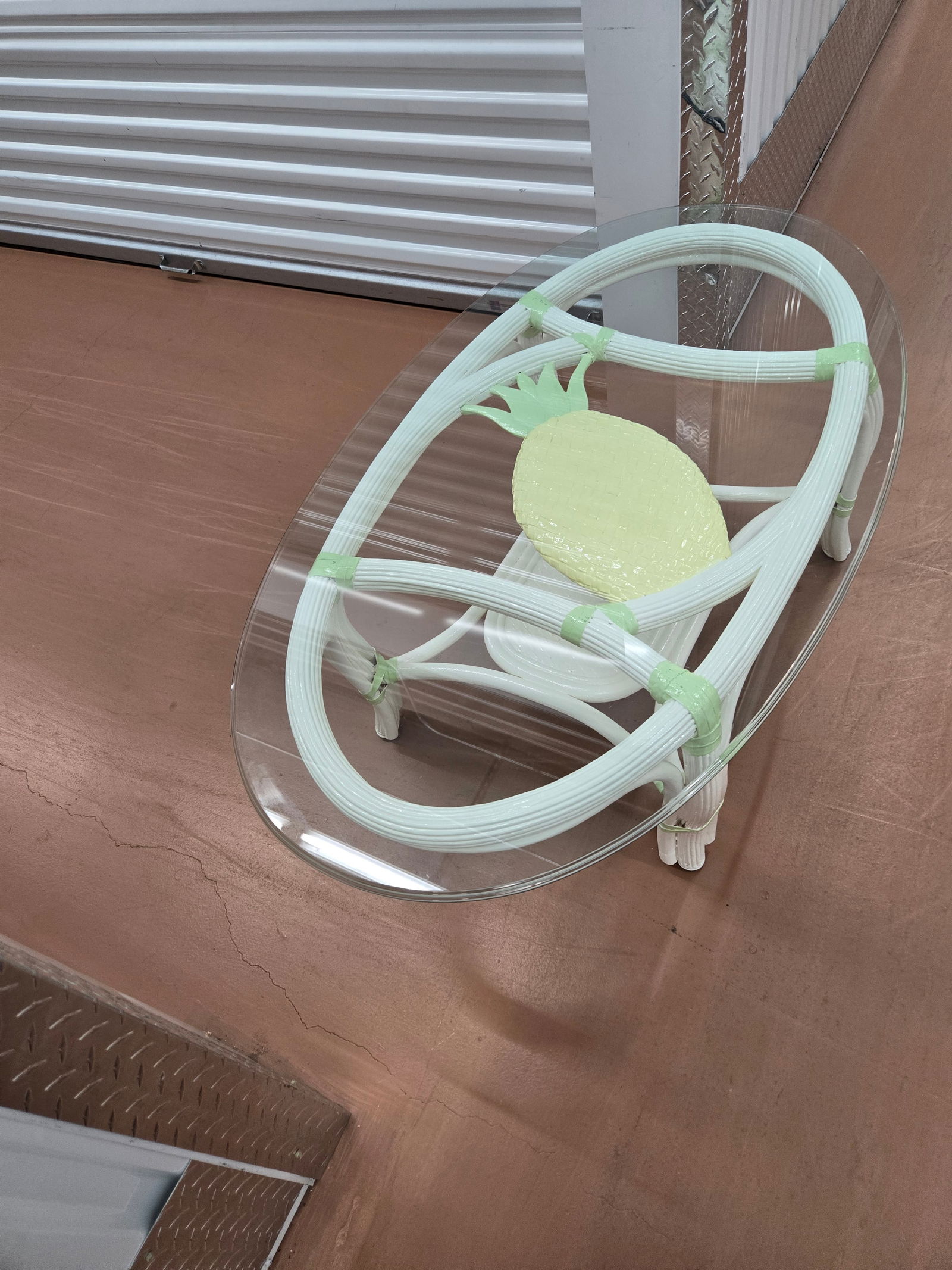 1960s Hollywood Regency Old Florida Coffee Table - 2