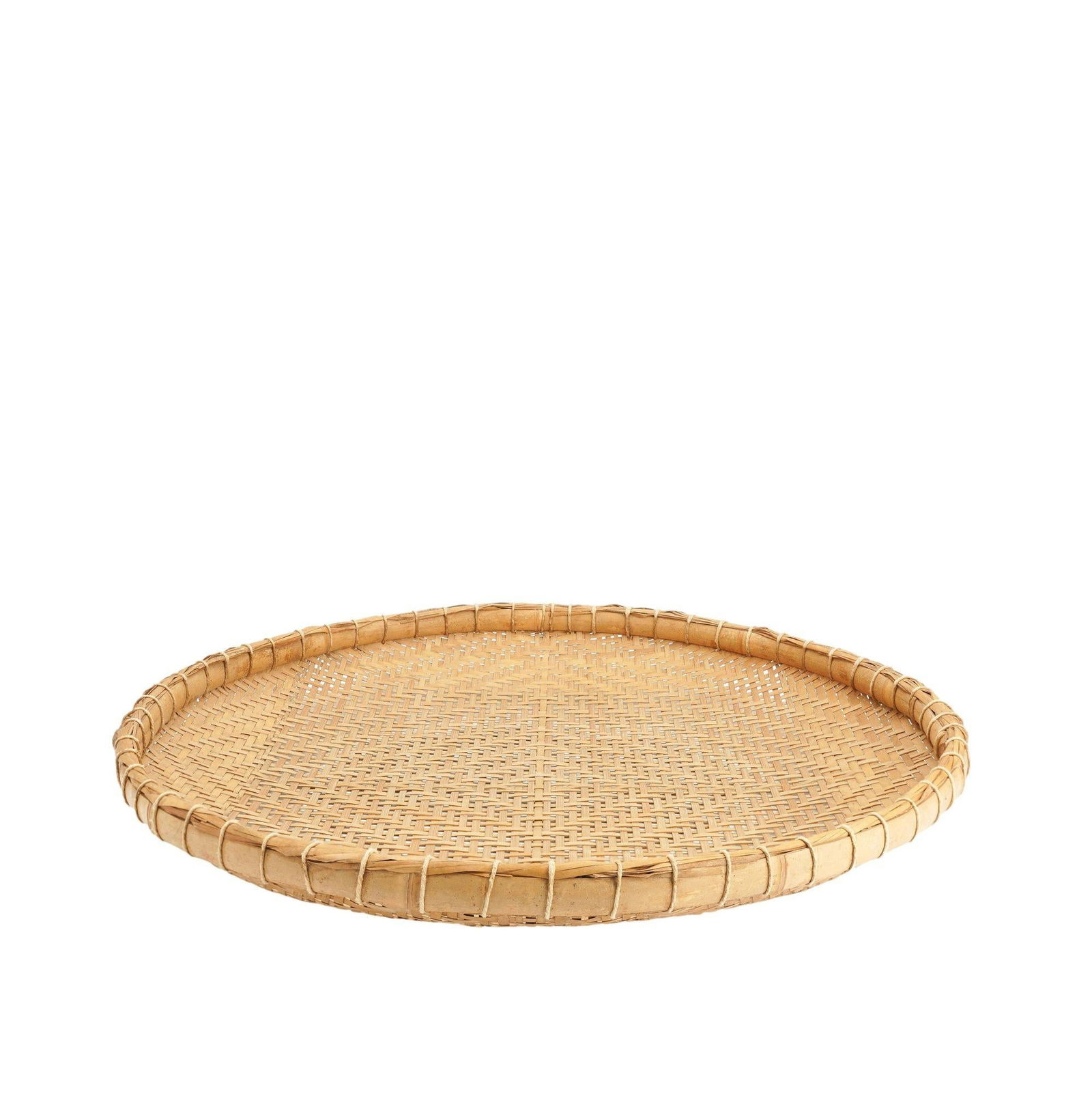 Filipino Bamboo Winnowing Basket, 1900's - 3