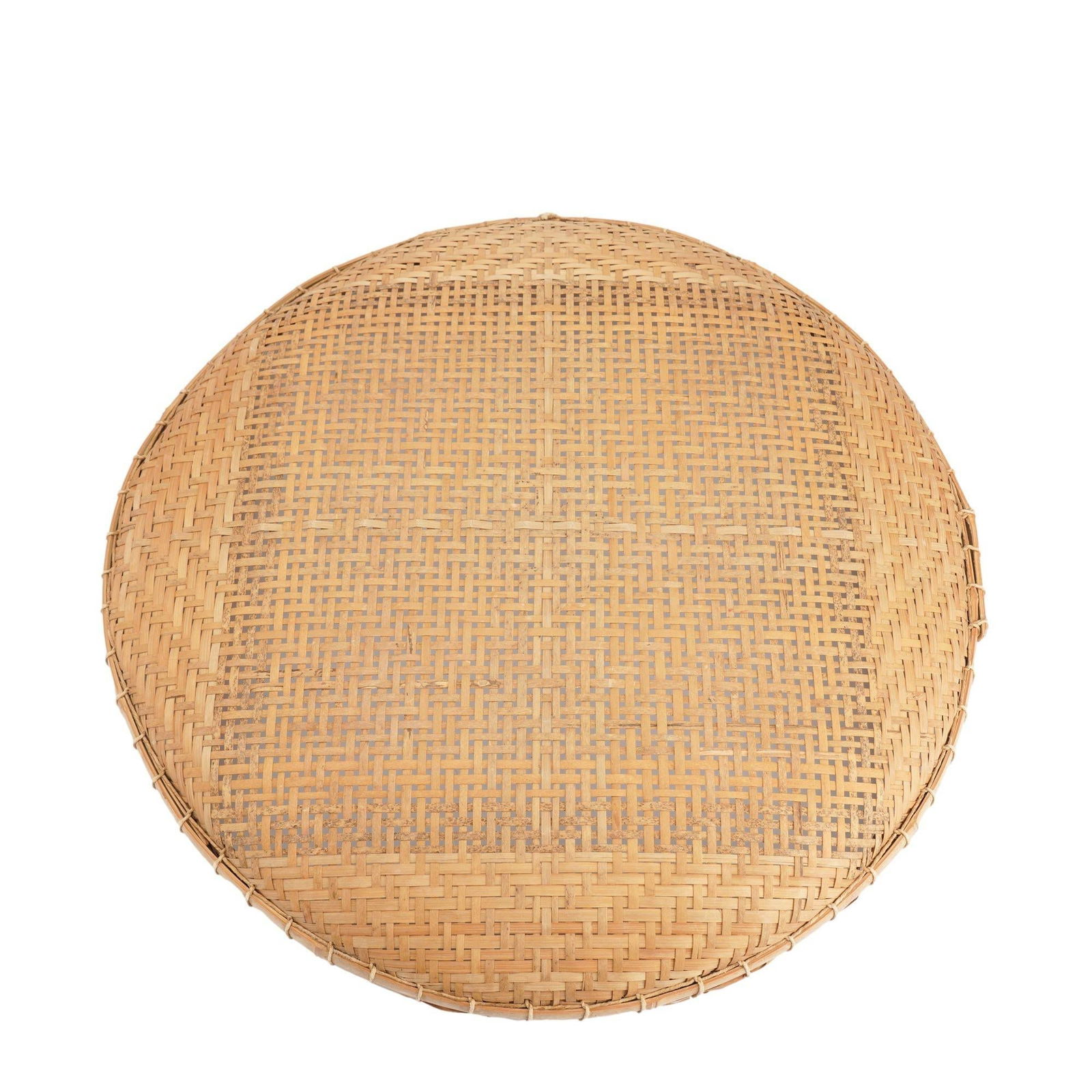 Filipino Bamboo Winnowing Basket, 1900's - 6