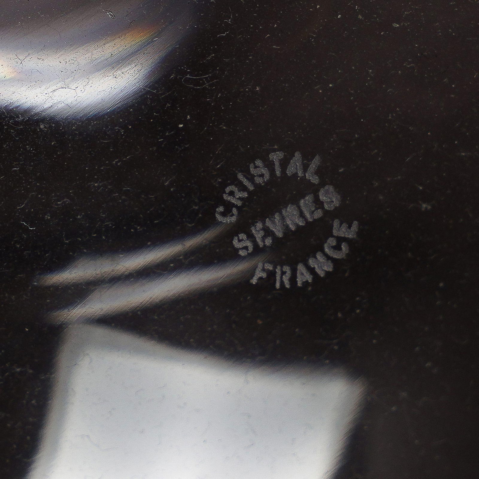 Hemispheric Crystal Pitcher With Applied Handle by Sèvres, C. 1970 - 10