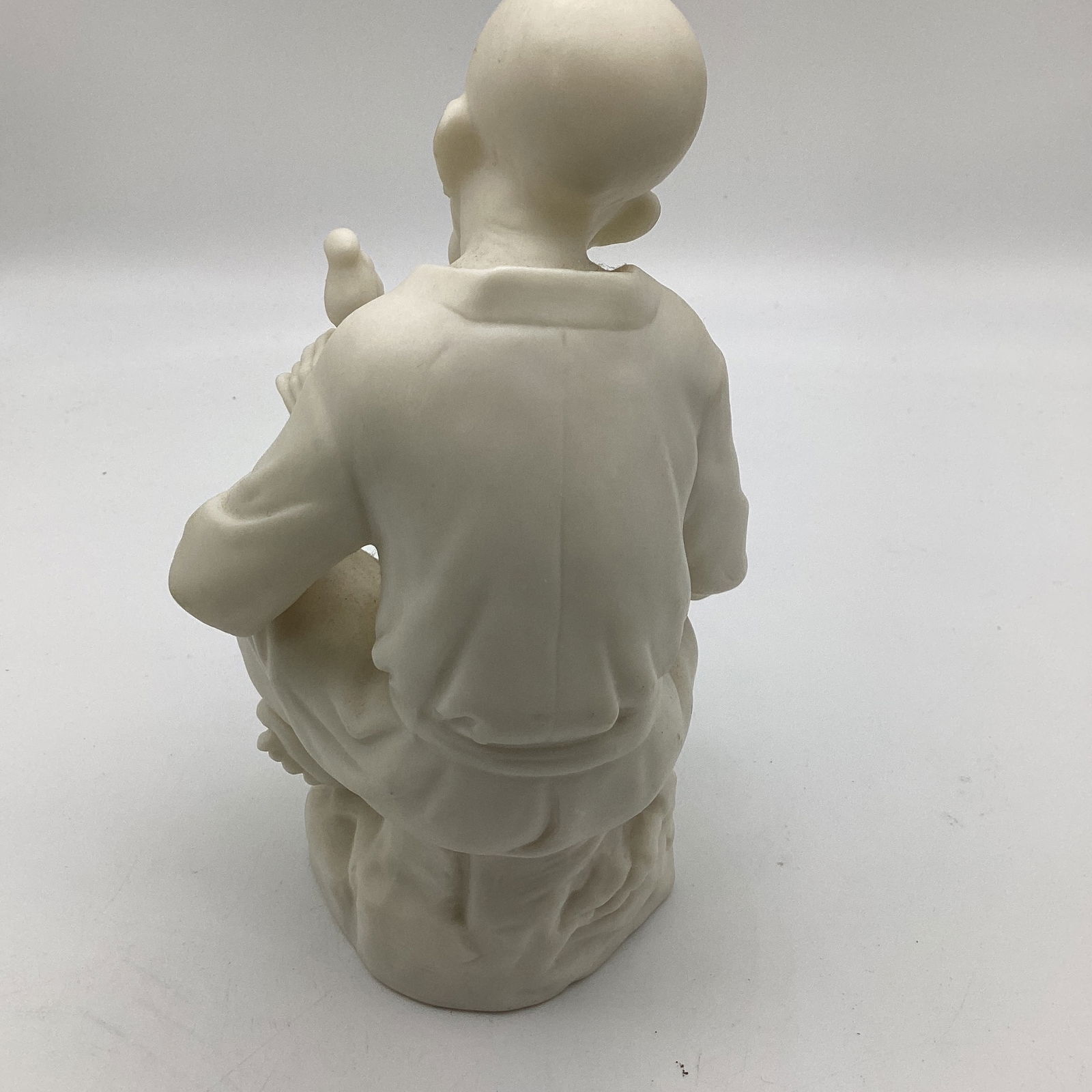 1950s China Ardalt Porcelain Asian Man Lenwile Japanese Parian Style Figurine - 3