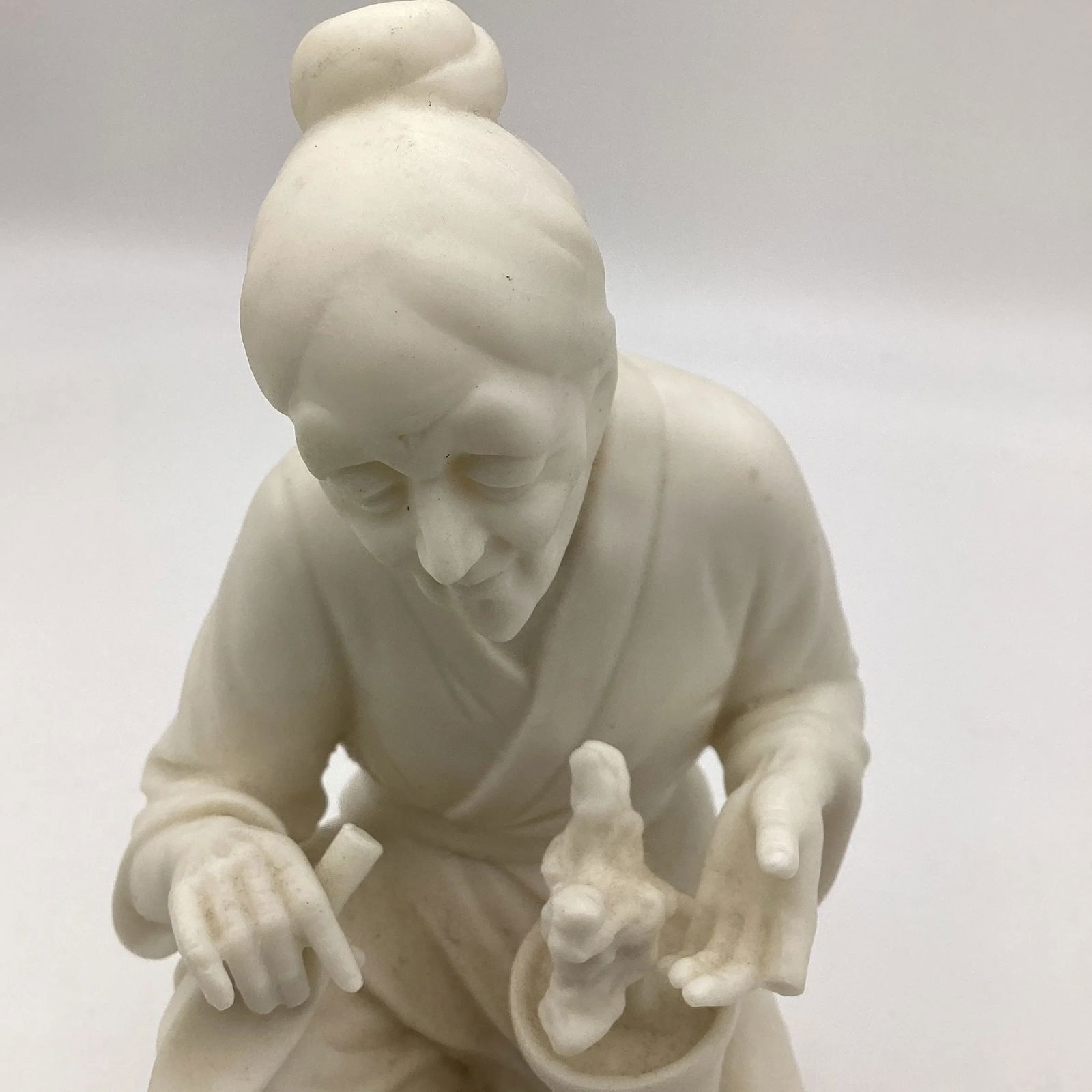 1950s China Ardalt Porcelain Asian Woman Lenwile Japanese Parisn Style Figurine - 5