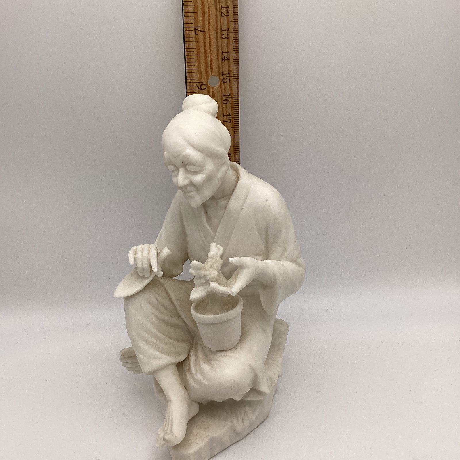 1950s China Ardalt Porcelain Asian Woman Lenwile Japanese Parisn Style Figurine - 8