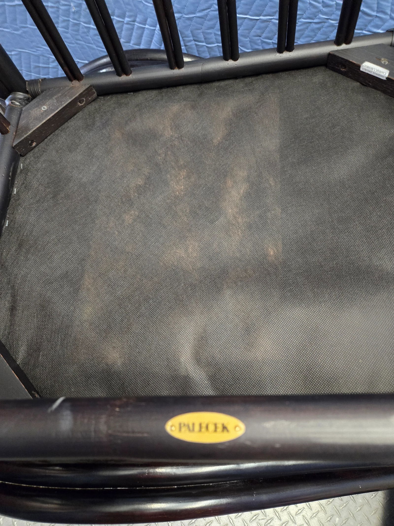 Palecek British Colony Tropical Set, 2 Chairs & 1 Ottoman - 11