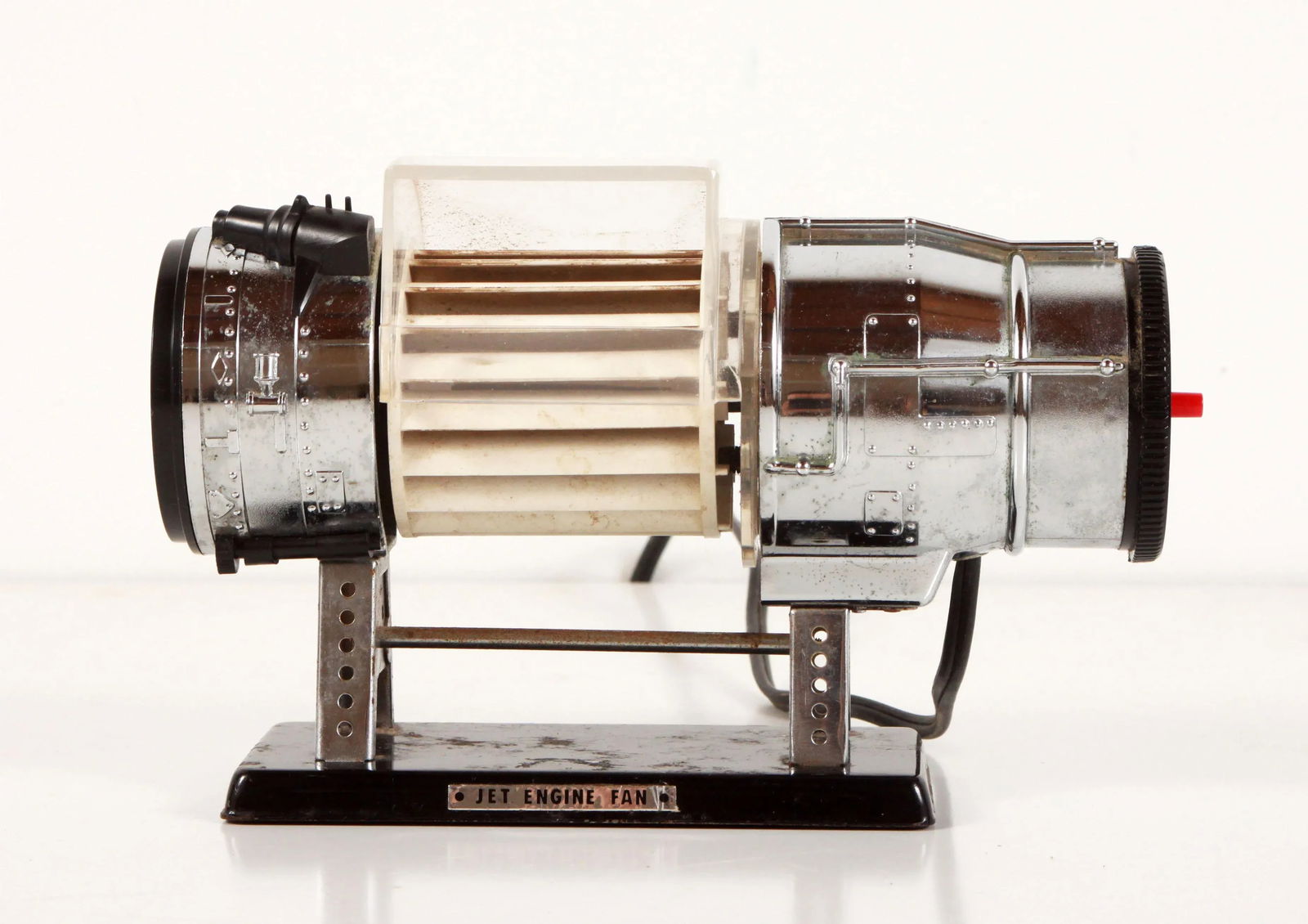 Vintage Mid Century Modern Model Jet Engine Desk Fan - 9