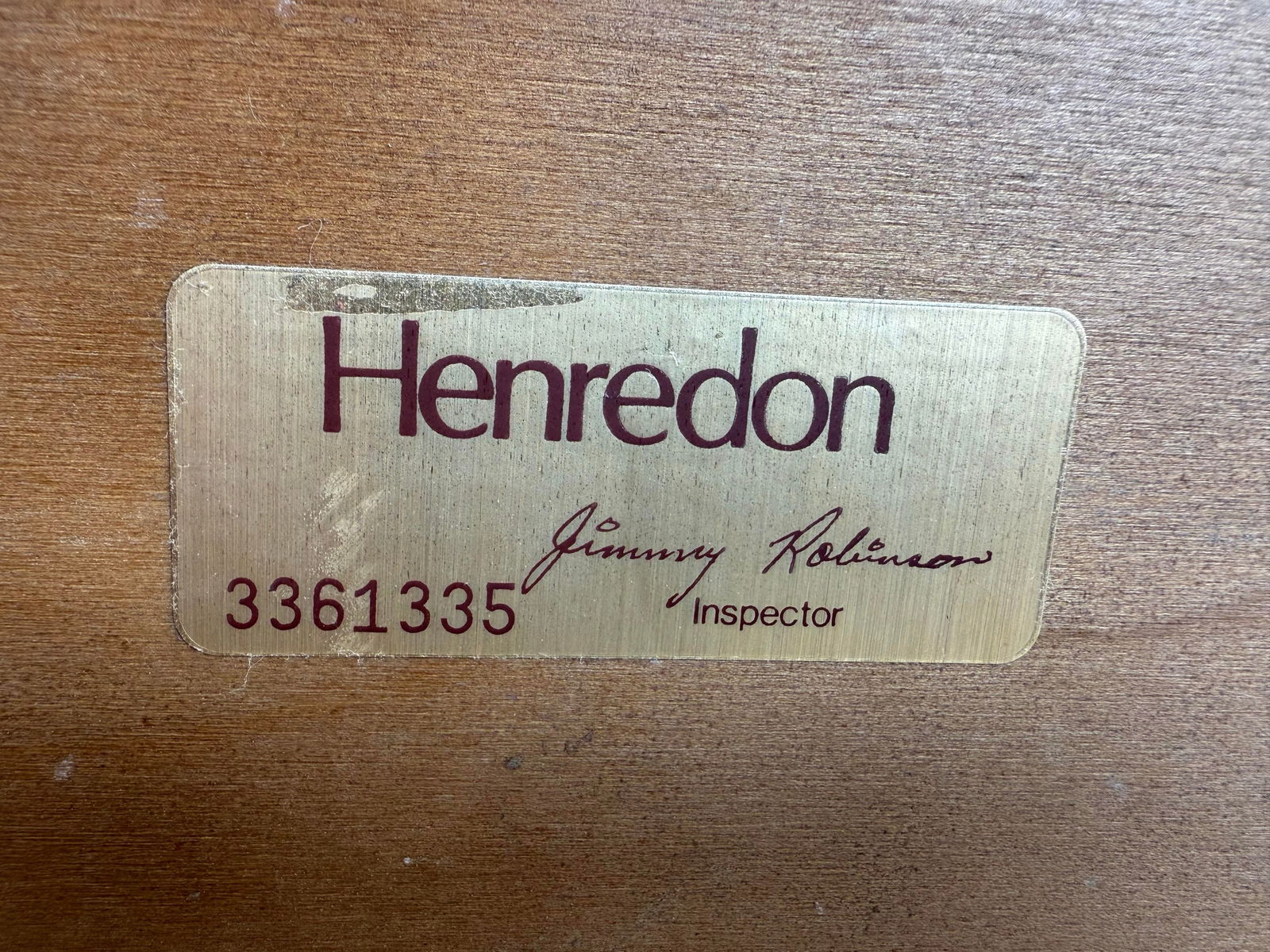 1970s Henredon " Folio 10" Low Bombe Chest/ Nightstand. - 5