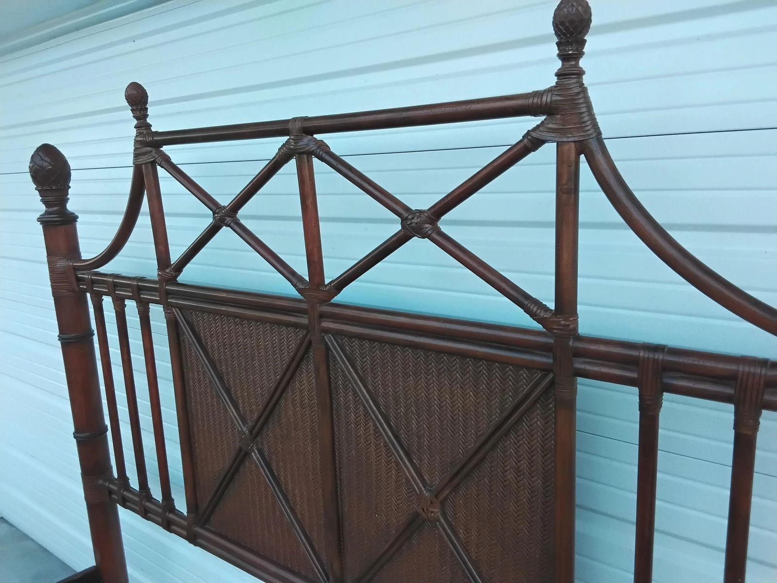 British Colony King Bamboo Bed - 3