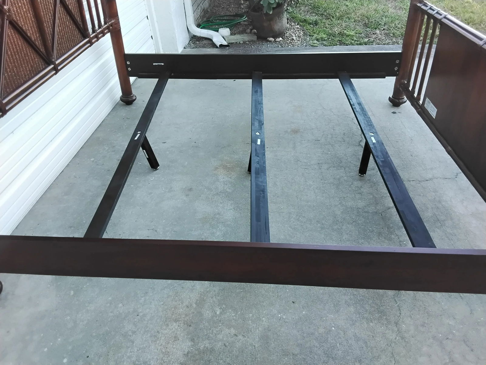 British Colony King Bamboo Bed - 5