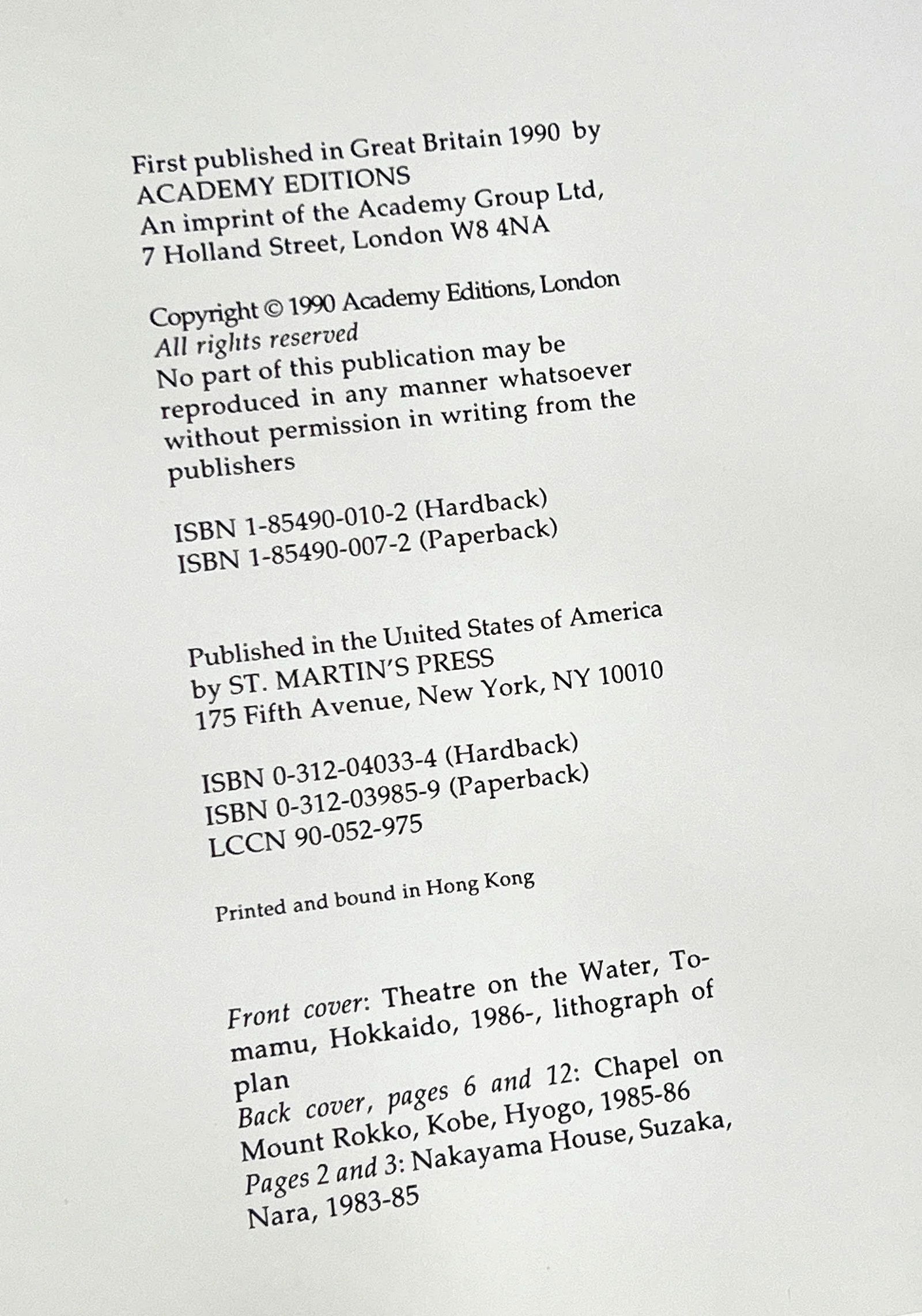 Tadao Ando - Architectural Monographs No. 14 Japanese Modern Coffee Table Book - 6