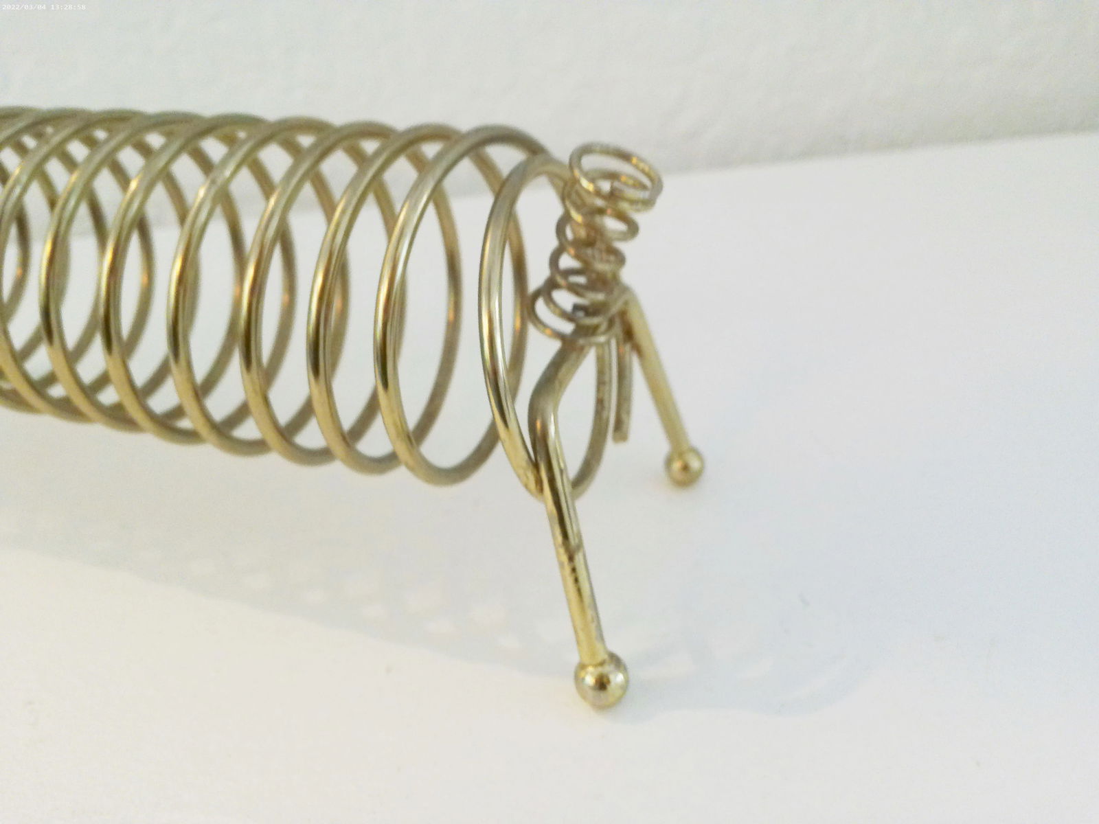 Mid-Century Coiled Animal Letter Holder - 3