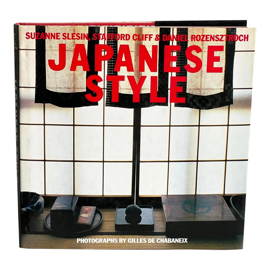 Japanese Style by Suzanne Slesin Interior Design & Architecture Coffee Table Book: An iconic design book that captures the elegance, simplicity, and deep cultural roots of Japanese interiors. Japanese Style, authored by Suzanne Slesin, Stafford Cliff, and Daniel Rozensztroch with