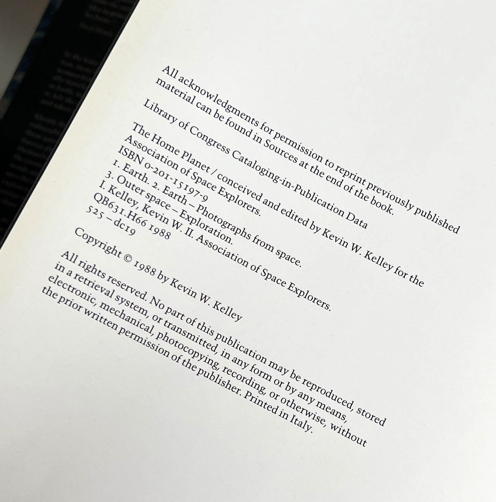 The Home Planet Space Exploration Coffee Table Book Foreword by Jacques-Yves Cousteau - 5