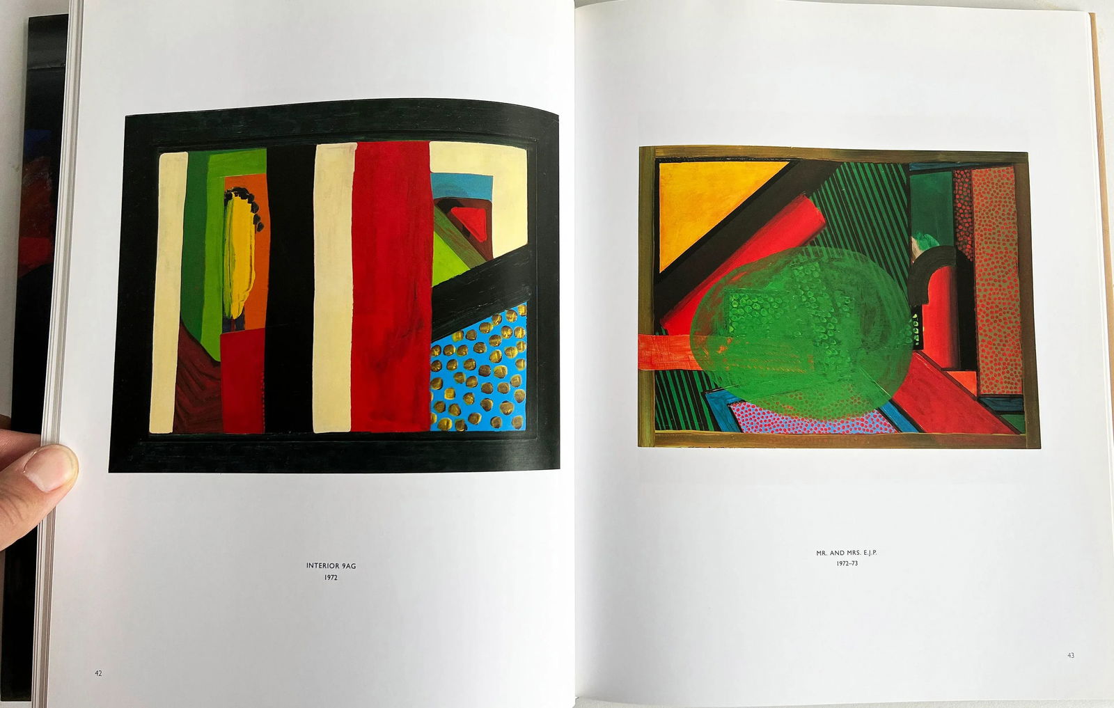 Vintage Howard Hodgkin Paintings Coffee Table Book - 2