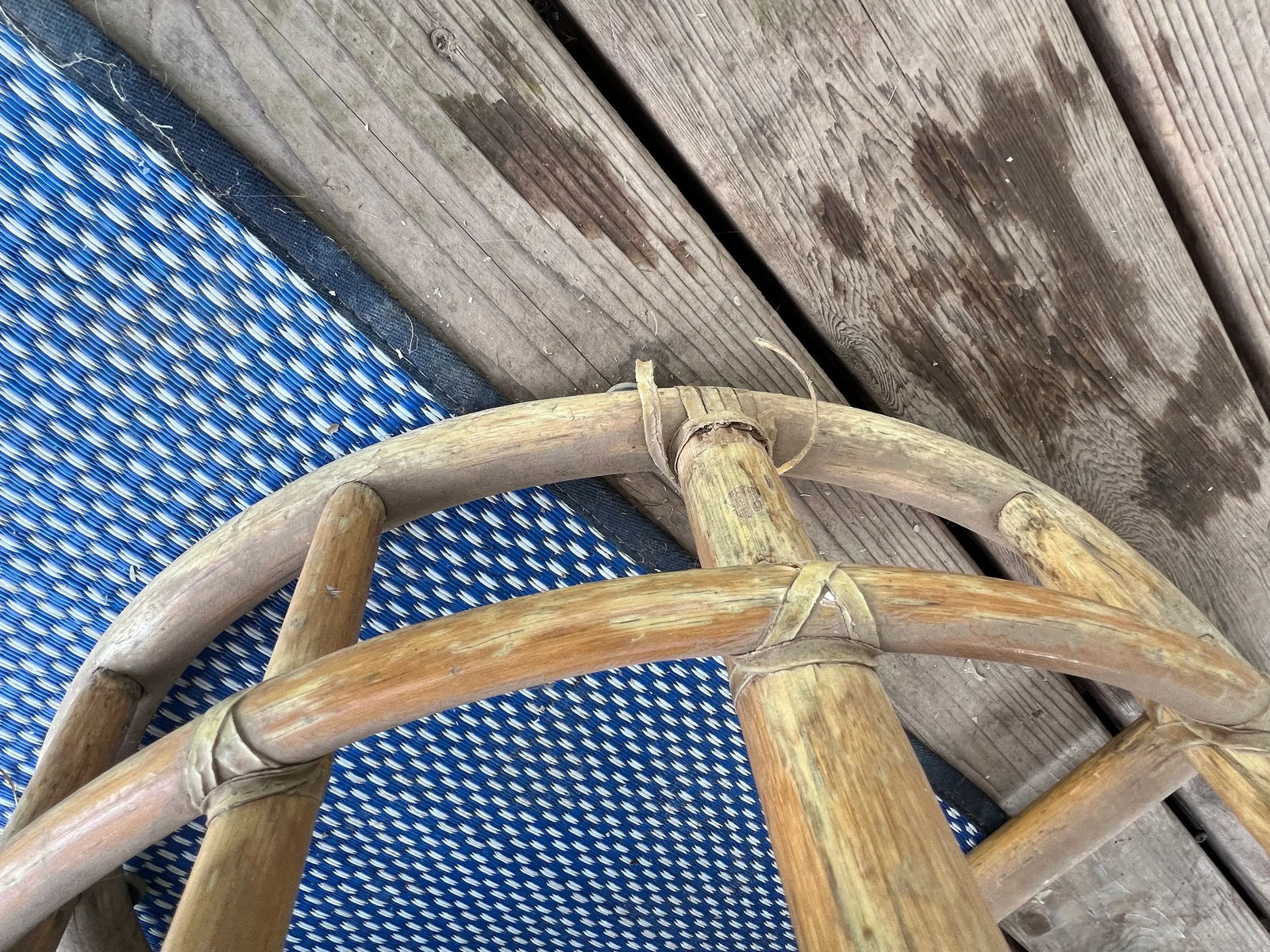 1970's Bamboo Bar Stools - Set of 3 - 10