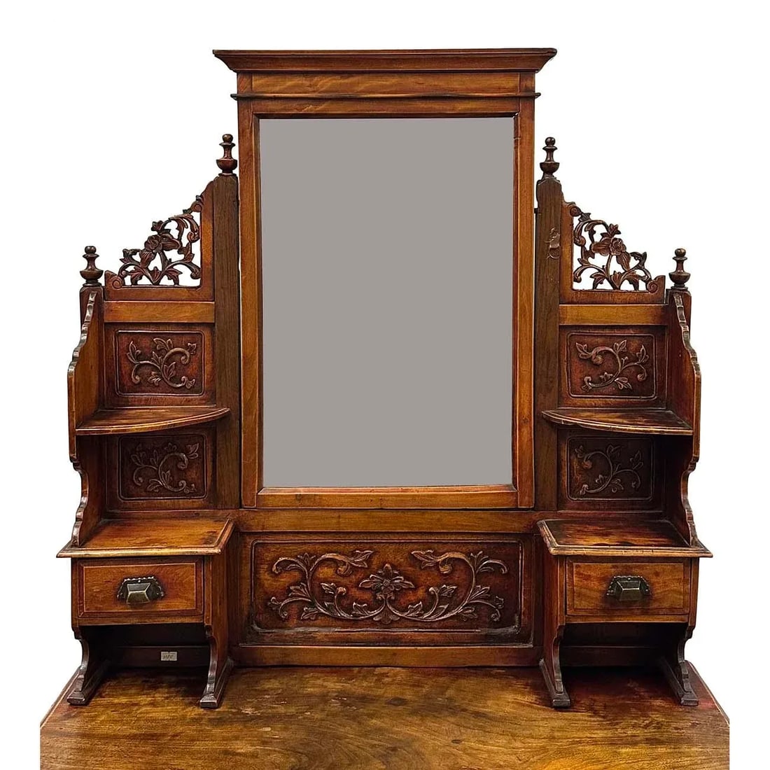 Early 20th-Century Chinese Carved Dresser With American Style Influence - 5