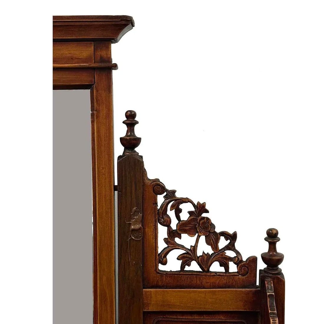 Early 20th-Century Chinese Carved Dresser With American Style Influence - 7