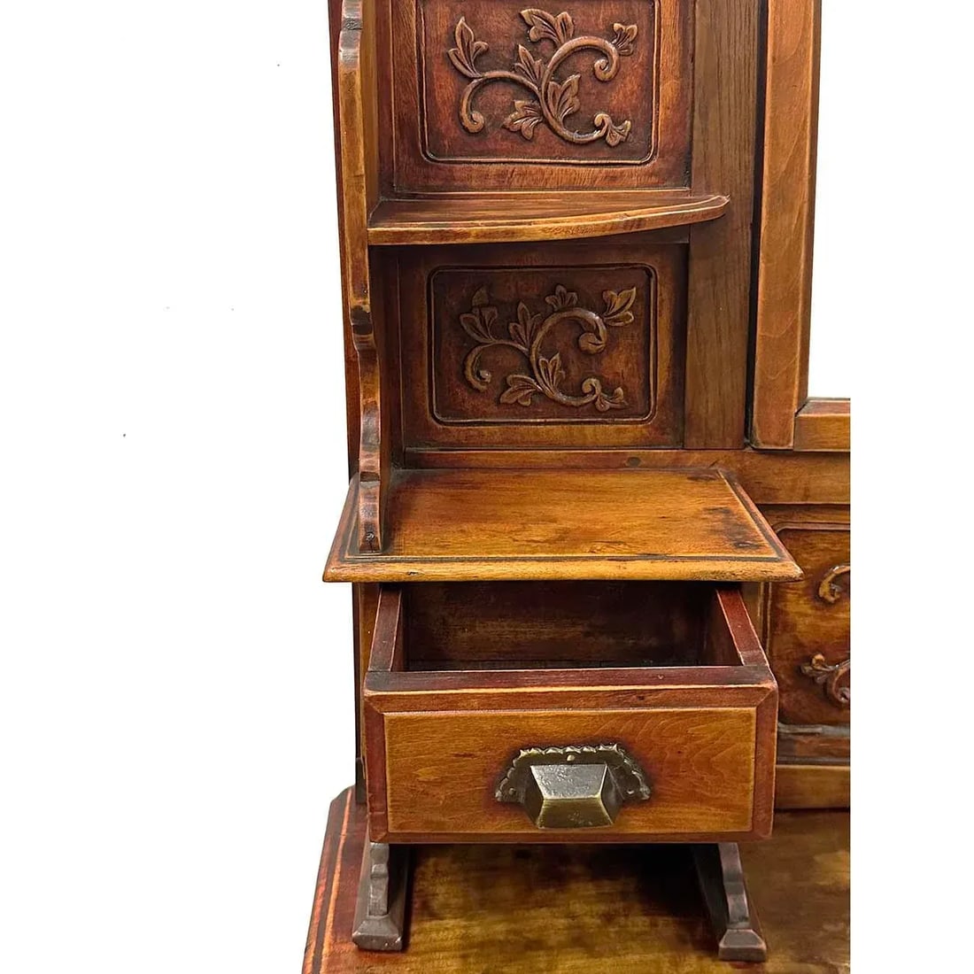 Early 20th-Century Chinese Carved Dresser With American Style Influence - 8