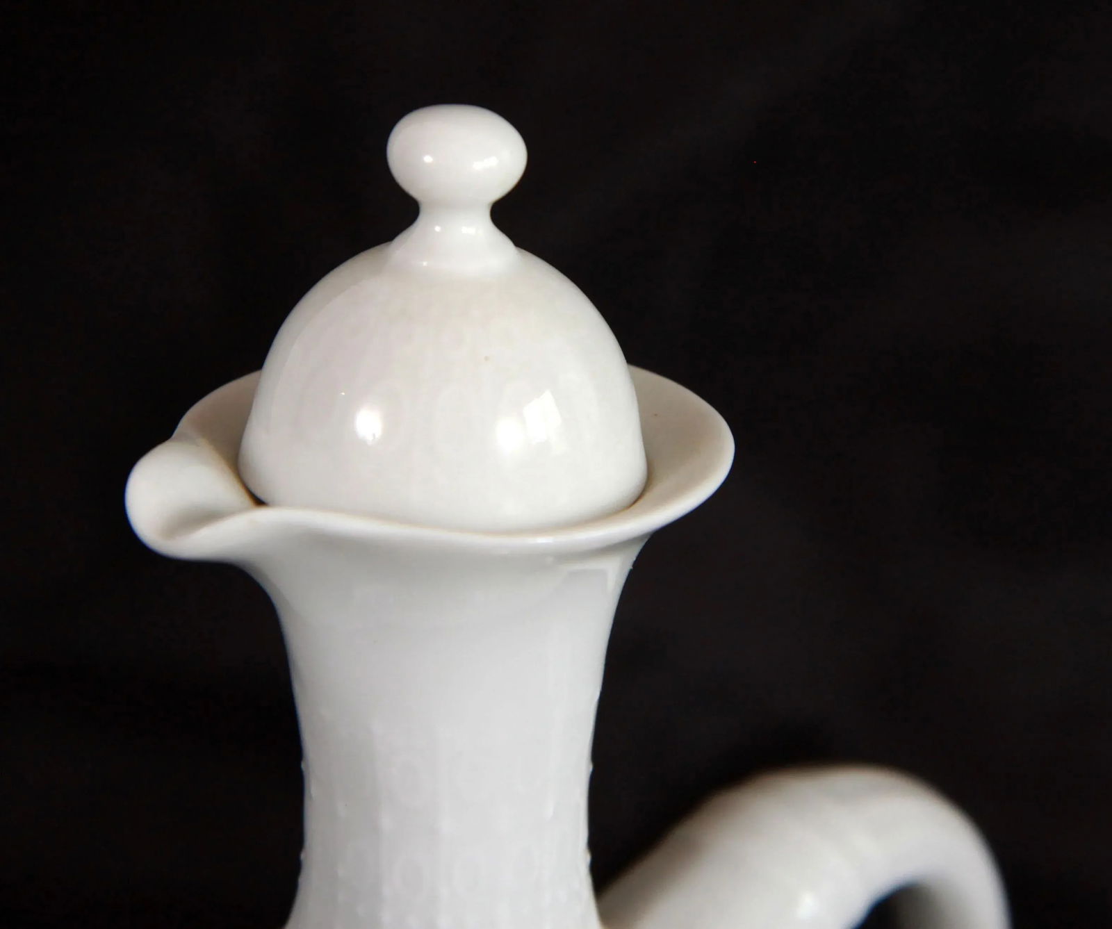 Bjorn Wiinblad for Rosenthal China Face Cruet Jars - a Pair - 7