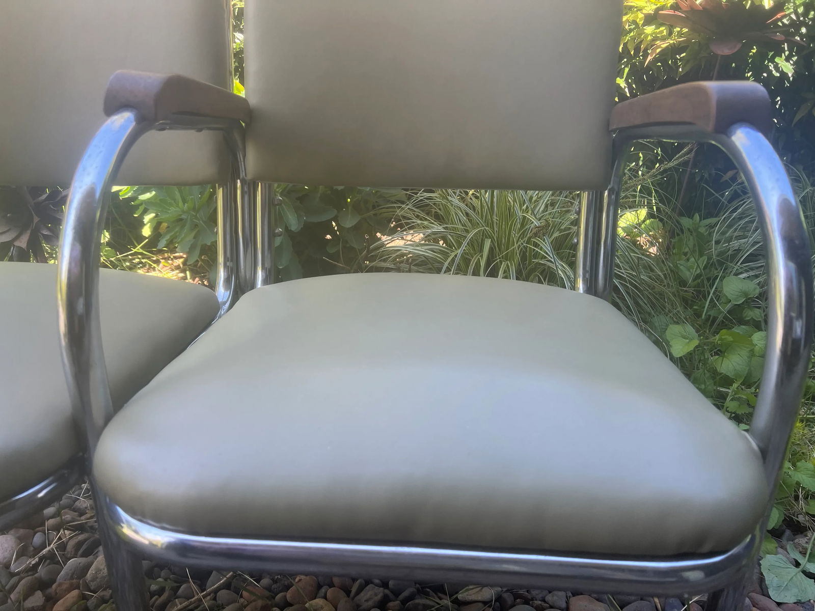 Vintage Chromcraft/Royal Metal Craft Style Double Chair Bench - 11