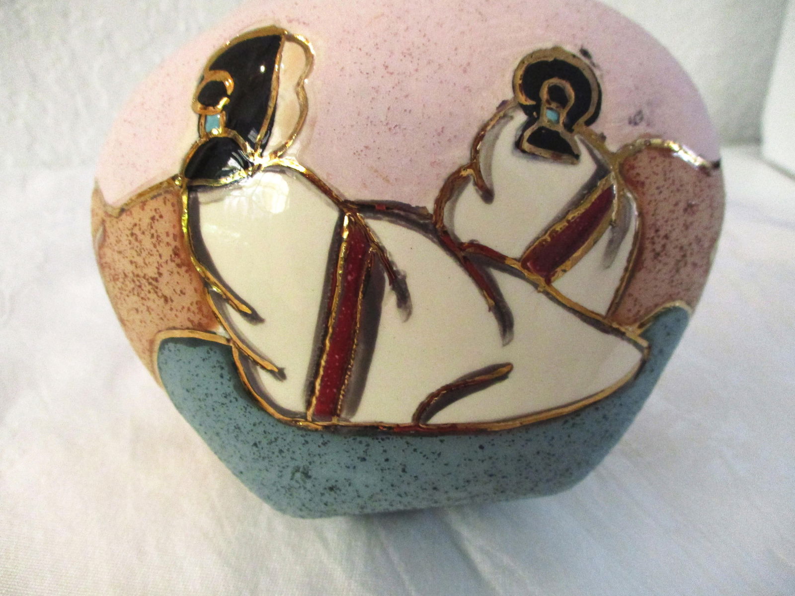 1980s Southwestern Navajo Women Bowl - 3