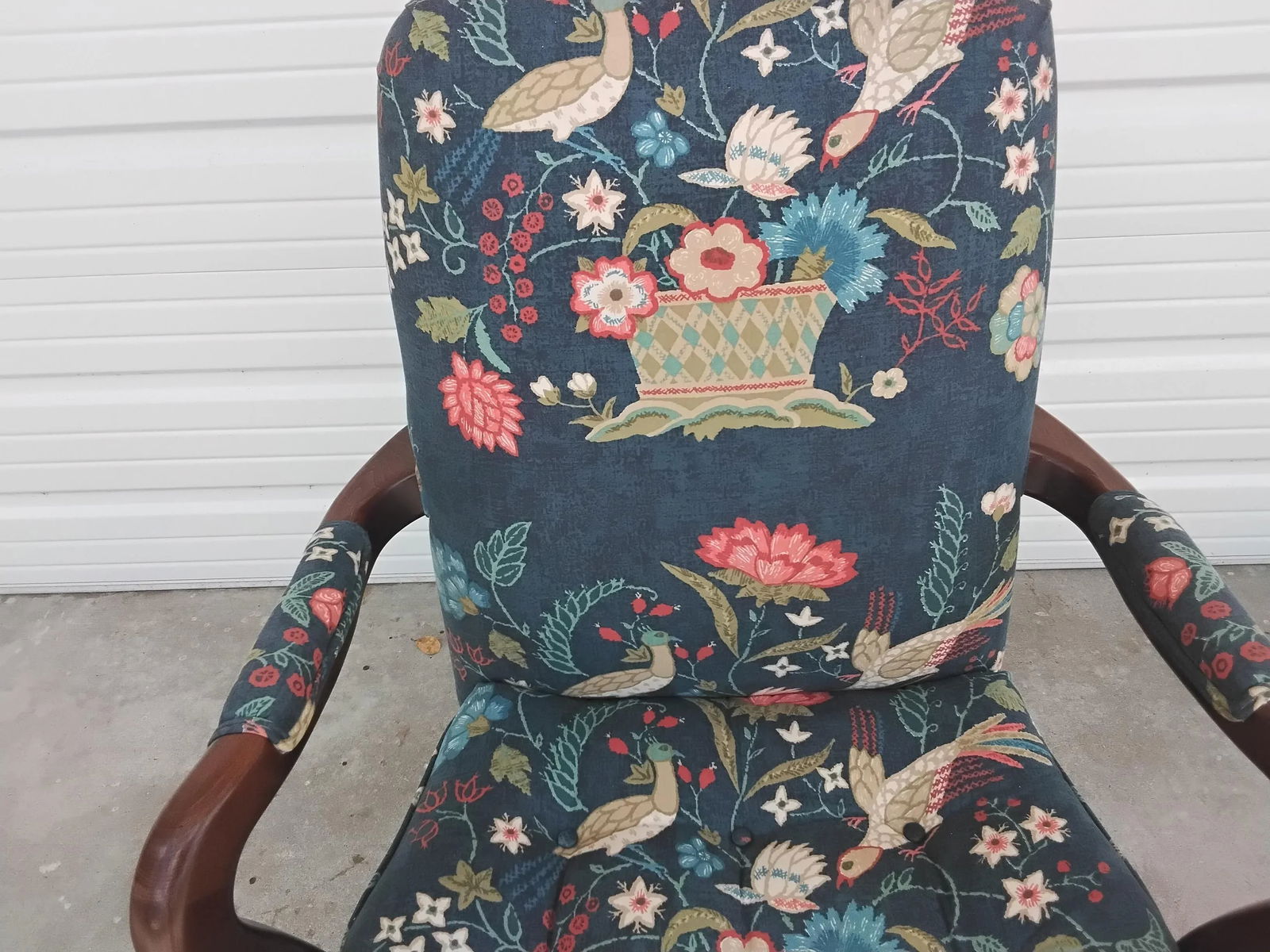 1990s Folk Art Accent Chair - 4
