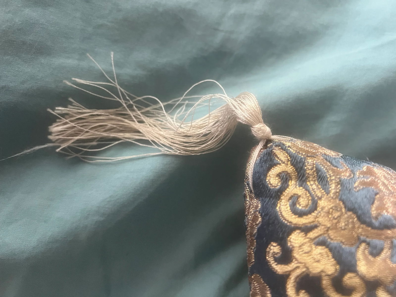 Oversized Brocade Tapestry Pillow - 6