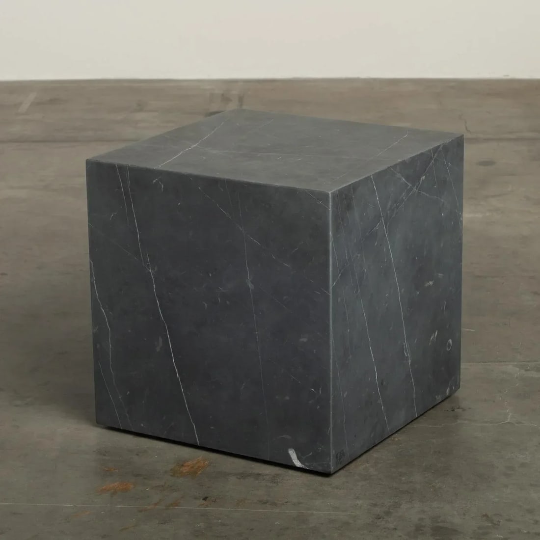 Restoration Hardware Marble Cube Occasional End Side Table - 4