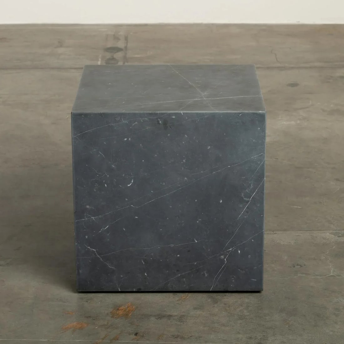 Restoration Hardware Marble Cube Occasional End Side Table - 5