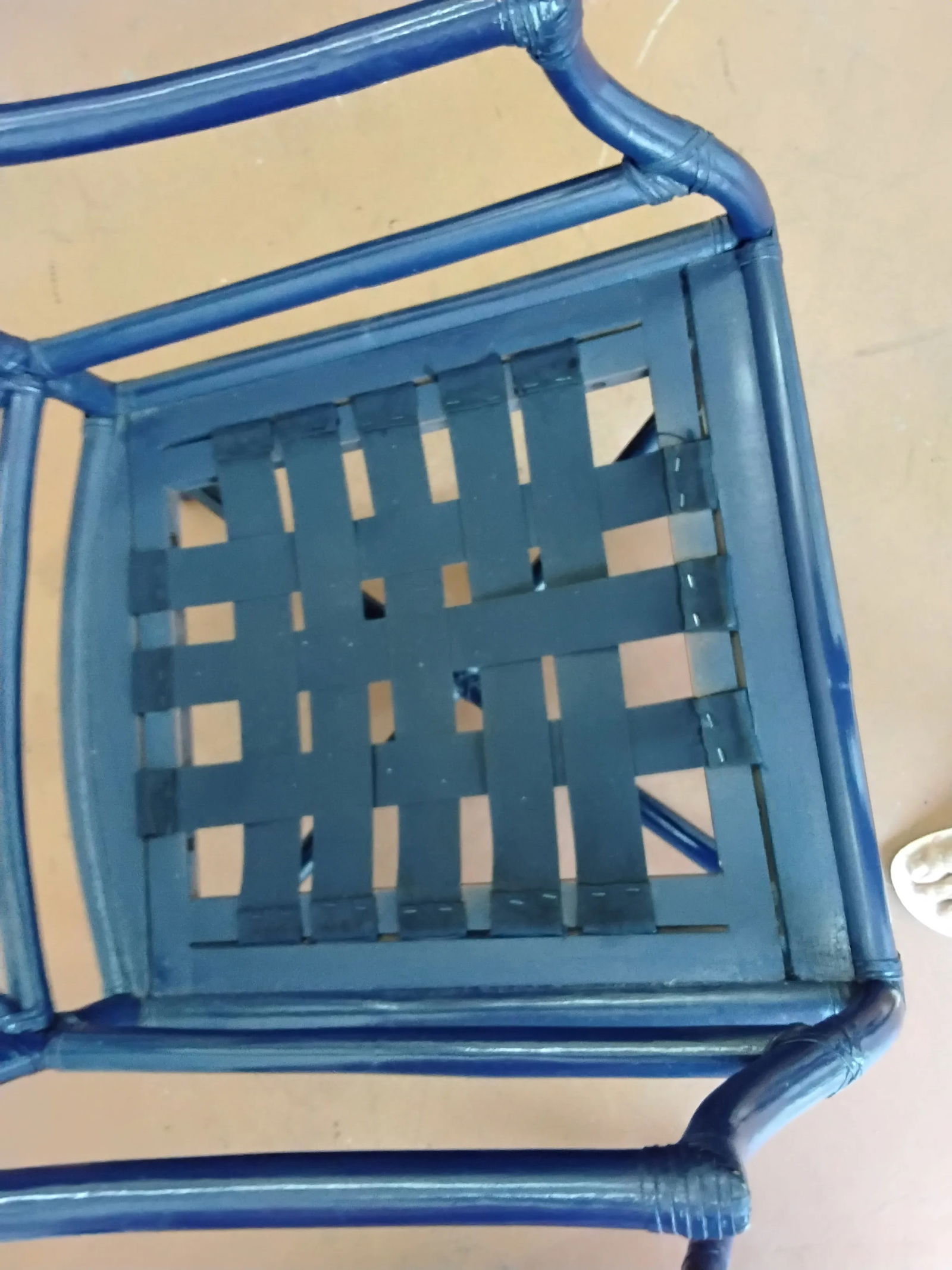 1970s McGuire Style Target Back Accent Chairs- Set of 2 - 10