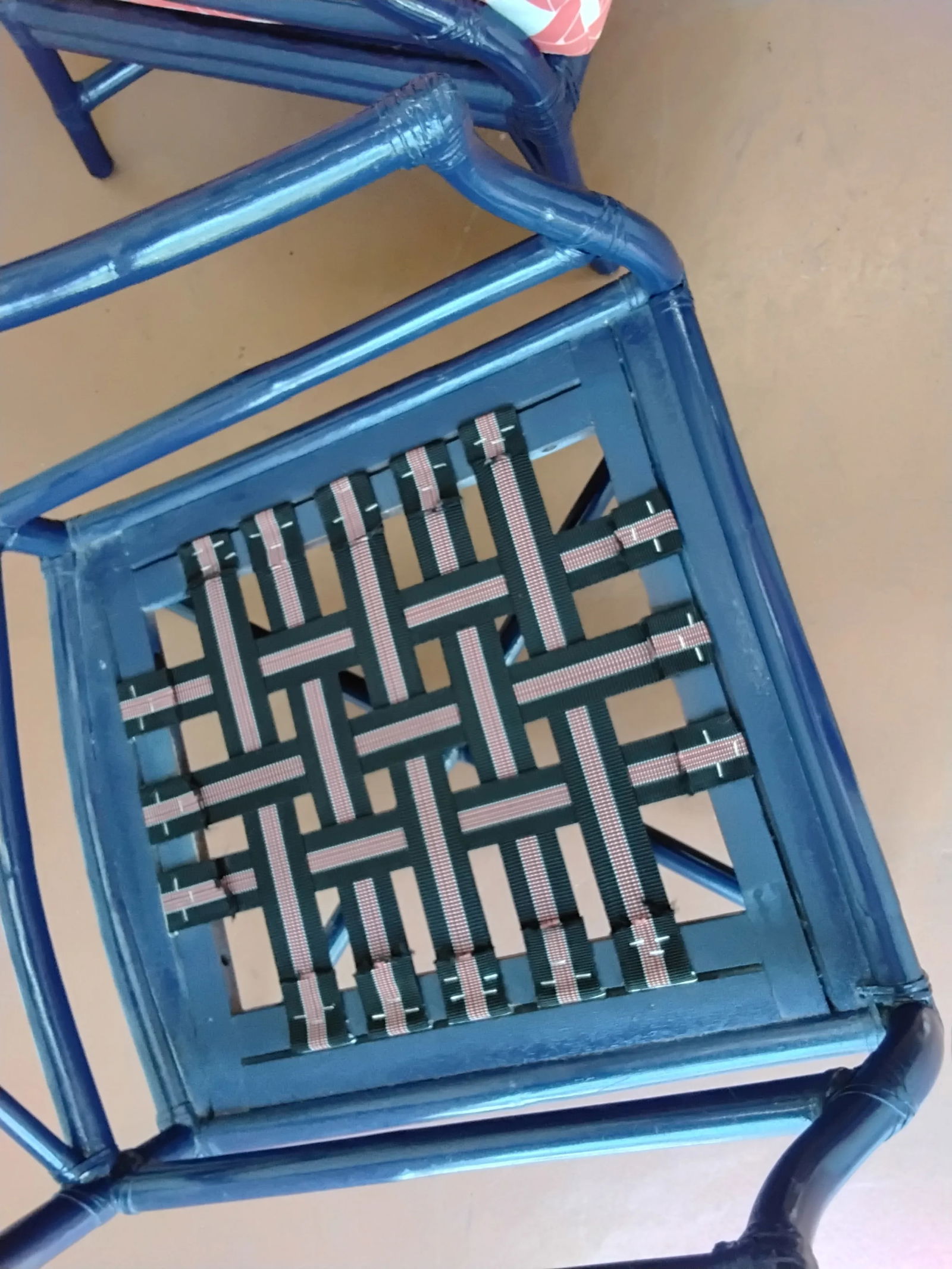 1970s McGuire Style Target Back Accent Chairs- Set of 2 - 11