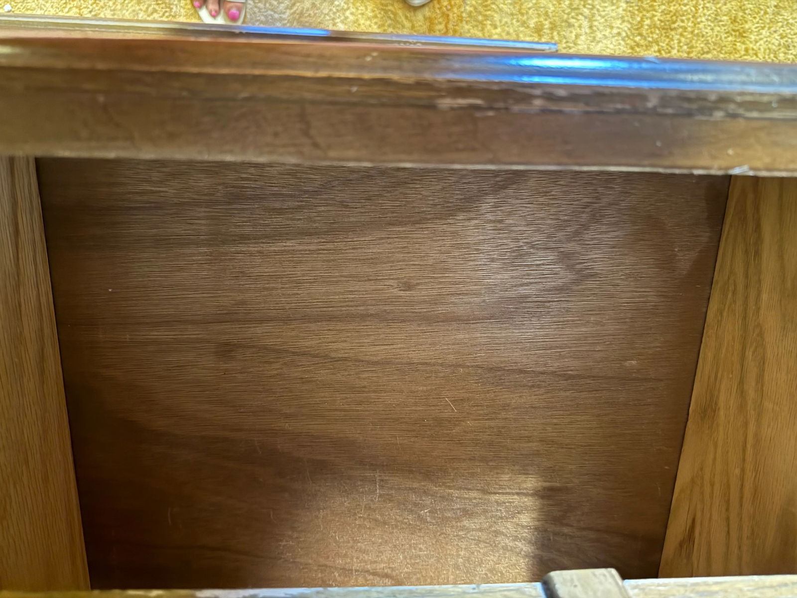 Mid-Century Bassett Furniture Walnut Brutalist Highboy Dresser - 4