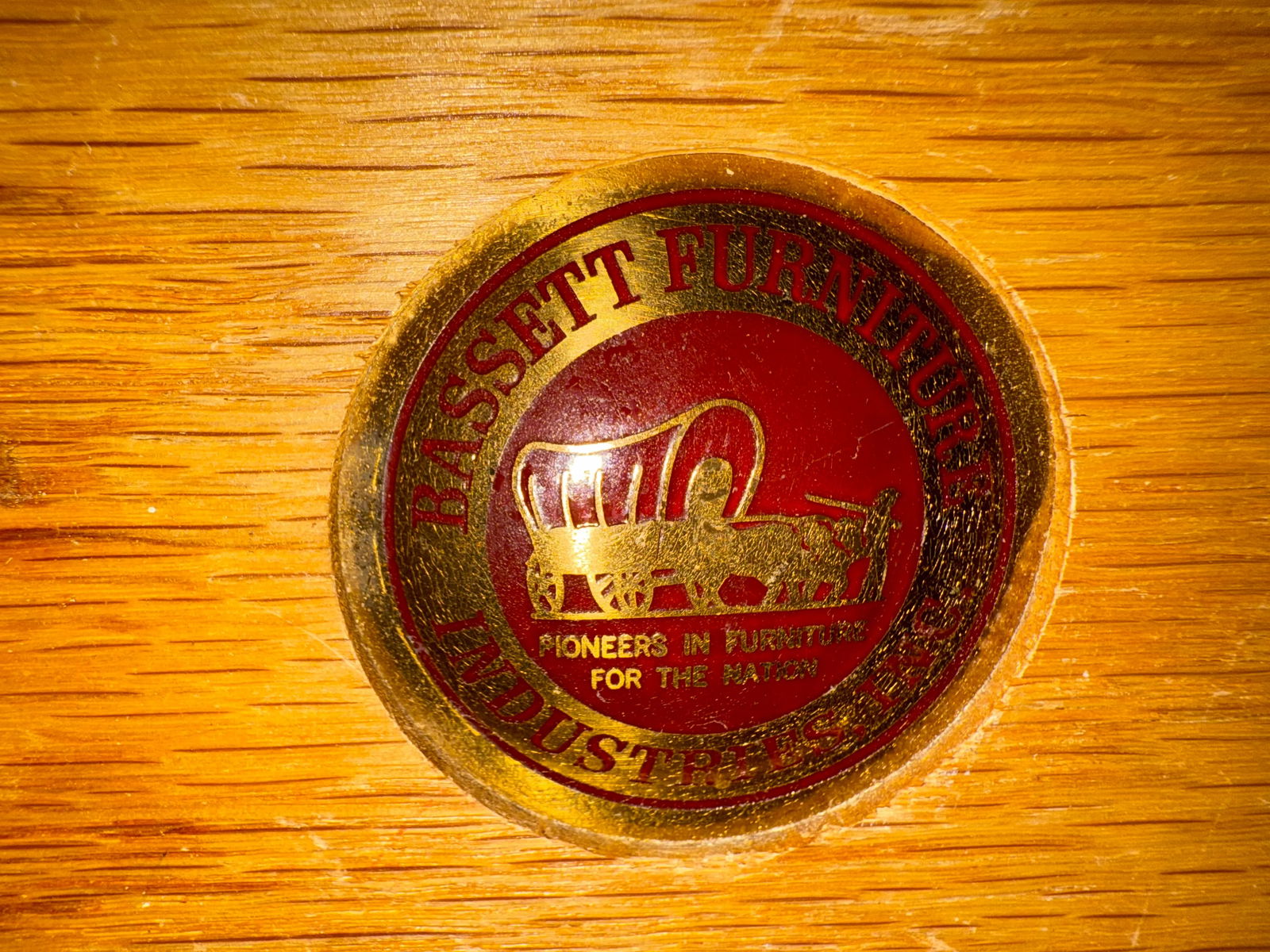 Mid-Century Bassett Furniture Walnut Brutalist Highboy Dresser - 8